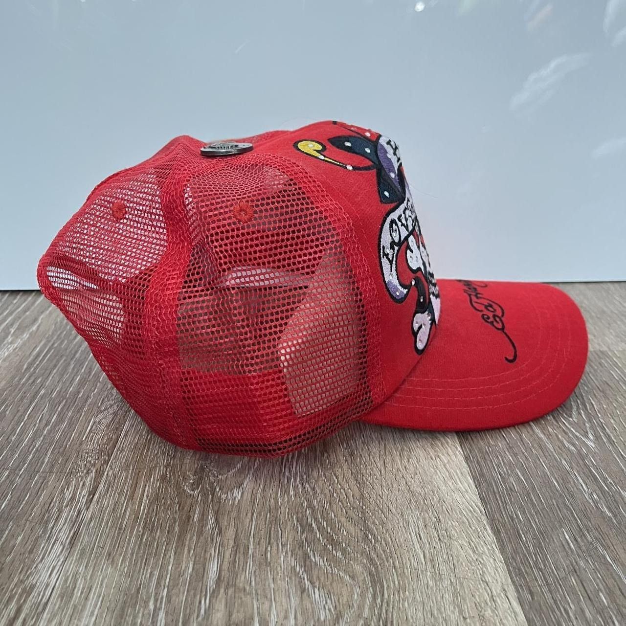 Ed Hardy × Vintage love kills slowly ed hardy trucker Size ONE SIZE - 3 Thumbnail