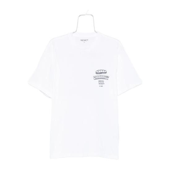 Carhartt CARHARTT Men T-Shirts I035230 02XX WHITE Size US M / EU 48-50 / 2 - 1 Thumbnail