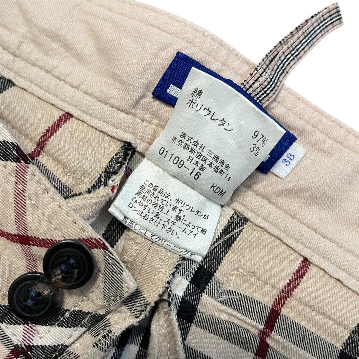 Burberry Women’s Burberry London Blue Label Nova Check Pant Trouser Size US 29 - 6 Thumbnail