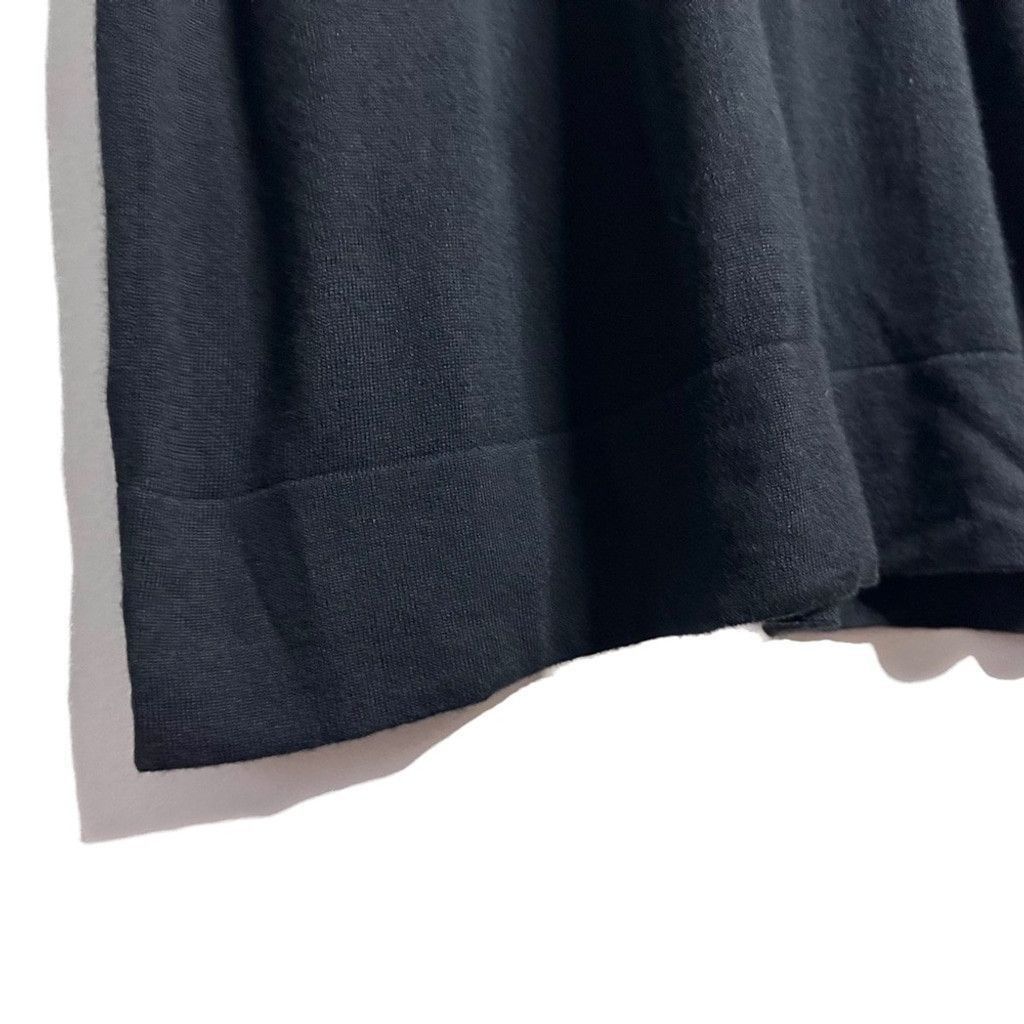 Other New Repeat Merino Wool Black Midi Sweater Dress S 38 Size S / US 4 / IT 40 - 9 Thumbnail
