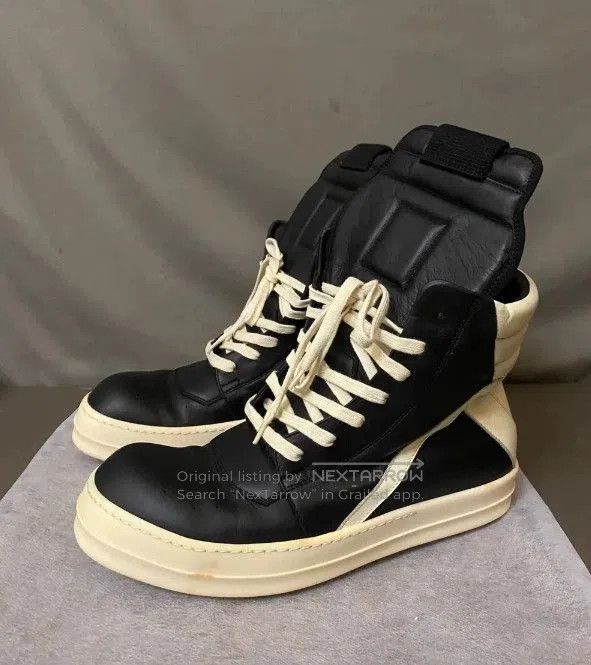 Rick Owens rick owens black leather sneakers size 41.5. Size US 8.5 / EU 41-42 - 1 Thumbnail