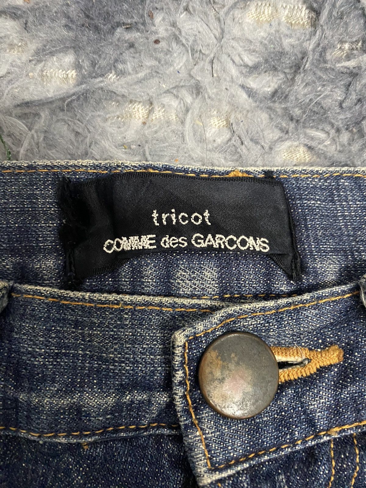 CDG by Comme des Garcons Vintage Tricot Comme Des Garçons Bootcut Jeans Size 28" / US 6 / IT 42 - 9 Thumbnail