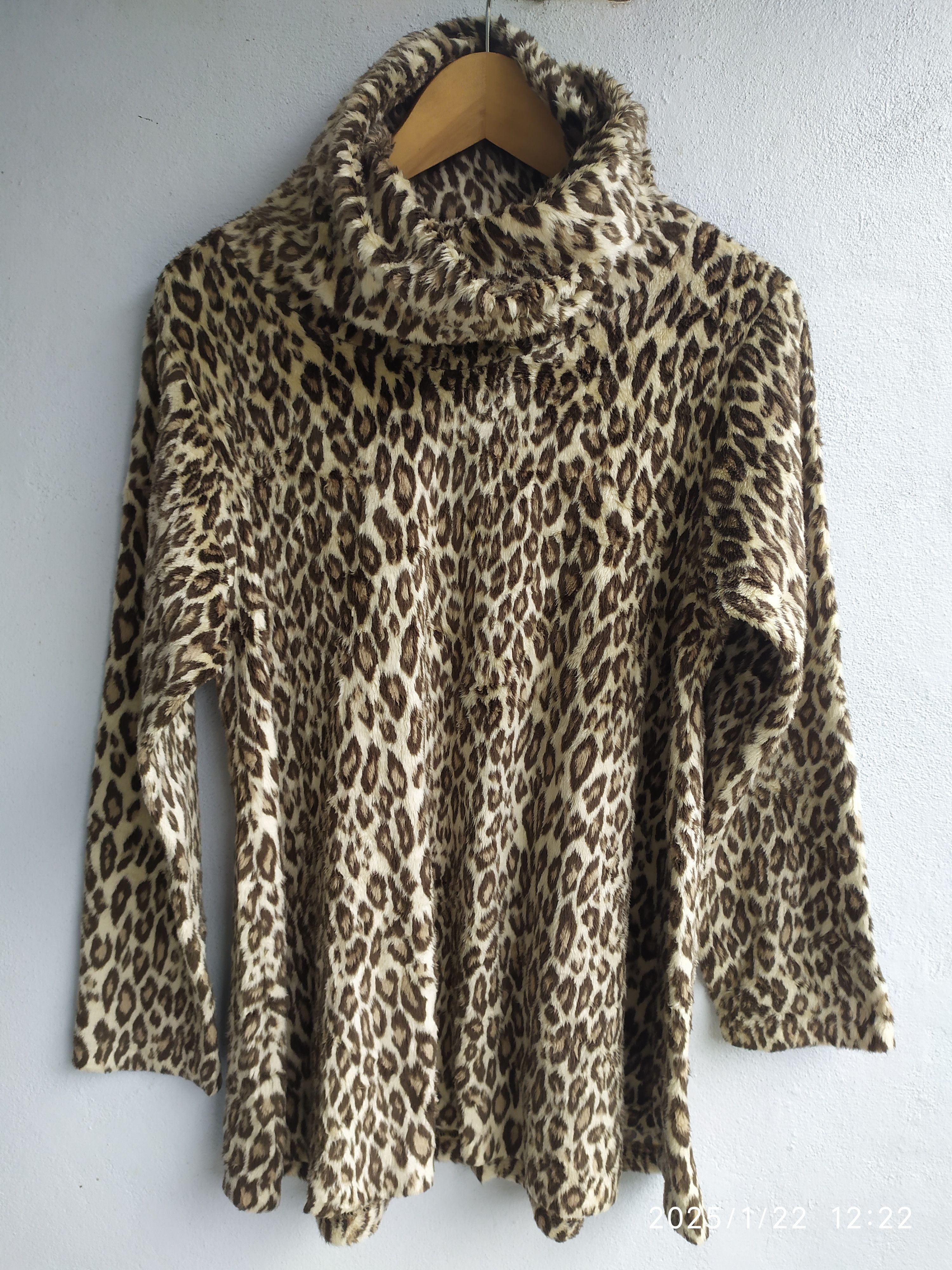 If Six Was Nine × Japanese Brand × Le Grande Bleu (L.G.B.) Japanese Hostage Leopard Long sleeve Shirt Size M / US 6-8 / IT 42-44 - 1 Thumbnail