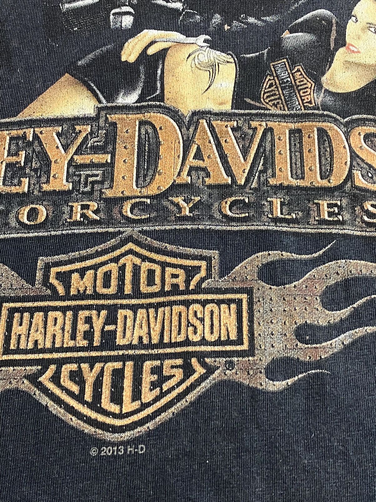 Harley Davidson HARLEY DAVIDSON ATLANTA GEORGIA 2013 HD COPYRIGHTS SS TEES Size US L / EU 52-54 / 3 - 8 Thumbnail