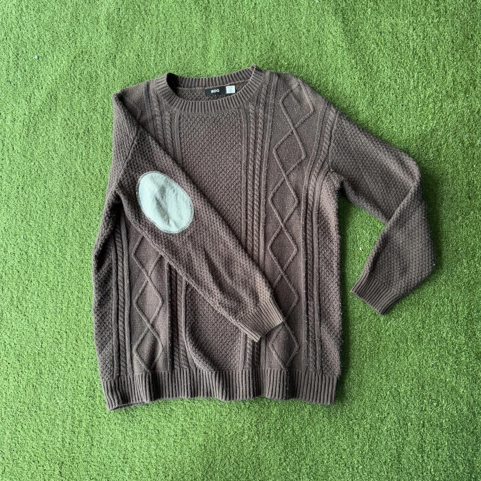 Bdg BDG Cozy Cable Knit Oversized Sweater Size ONE SIZE - 3 Thumbnail