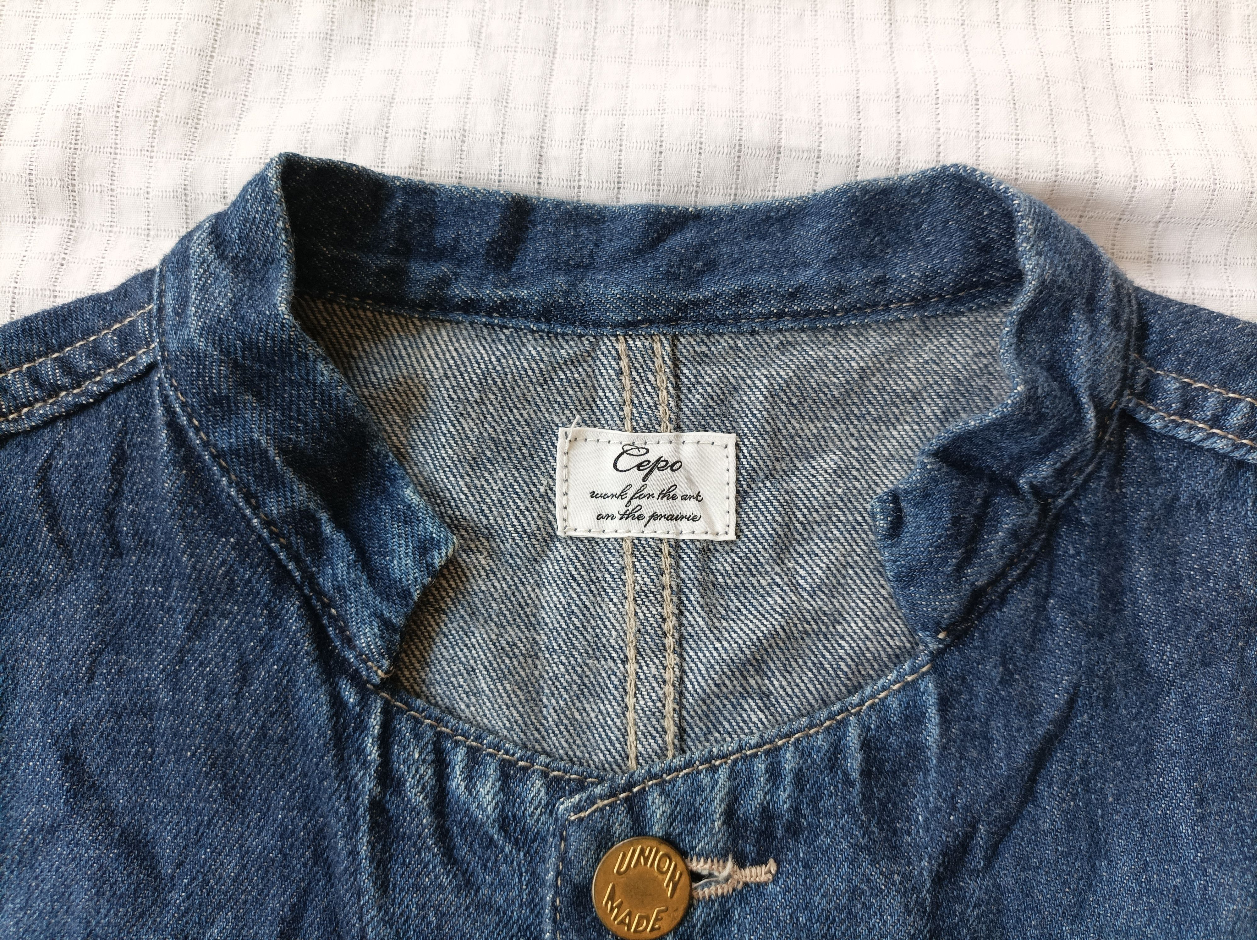 Japanese Brand (J567) Cepo Long Denim Jean Jacket Japan M Size M / US 6-8 / IT 42-44 - 3 Thumbnail