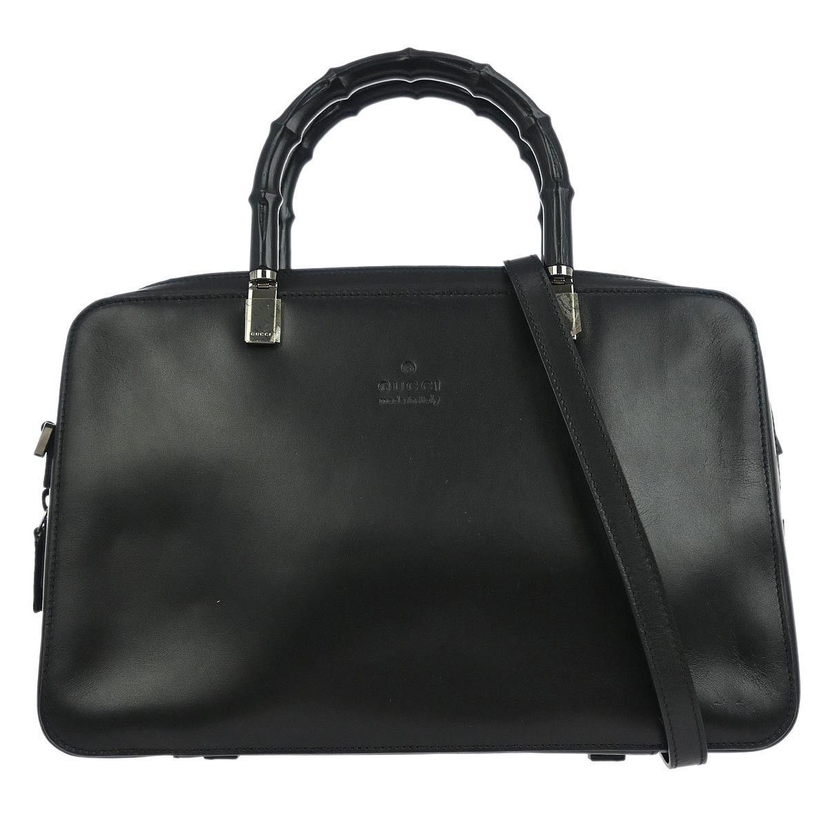 Gucci Gucci Convertible Briefcase Leather Size ONE SIZE - 1 Thumbnail