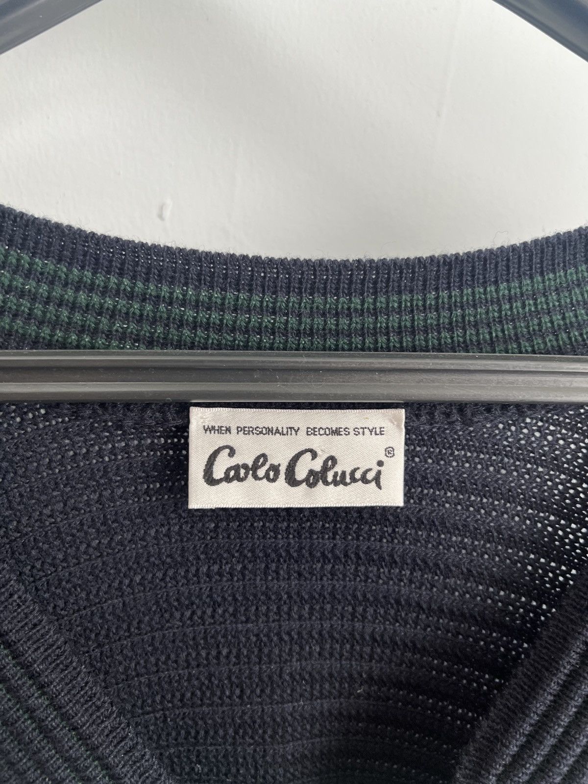 Carlo Colucci Rare CARLO COLUCCI vintage Cardigan Sweater Size US L / EU 52-54 / 3 - 5 Thumbnail