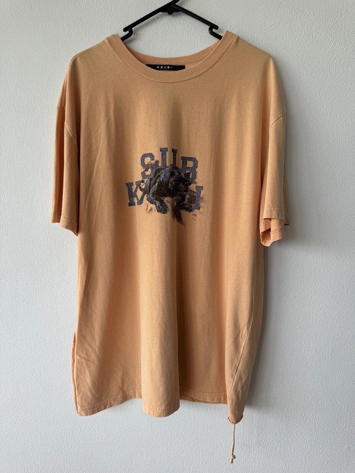 Ksubi new ksubi top mens medium m cat biggie apex puma orange Size US M / EU 48-50 / 2 - 1 Thumbnail