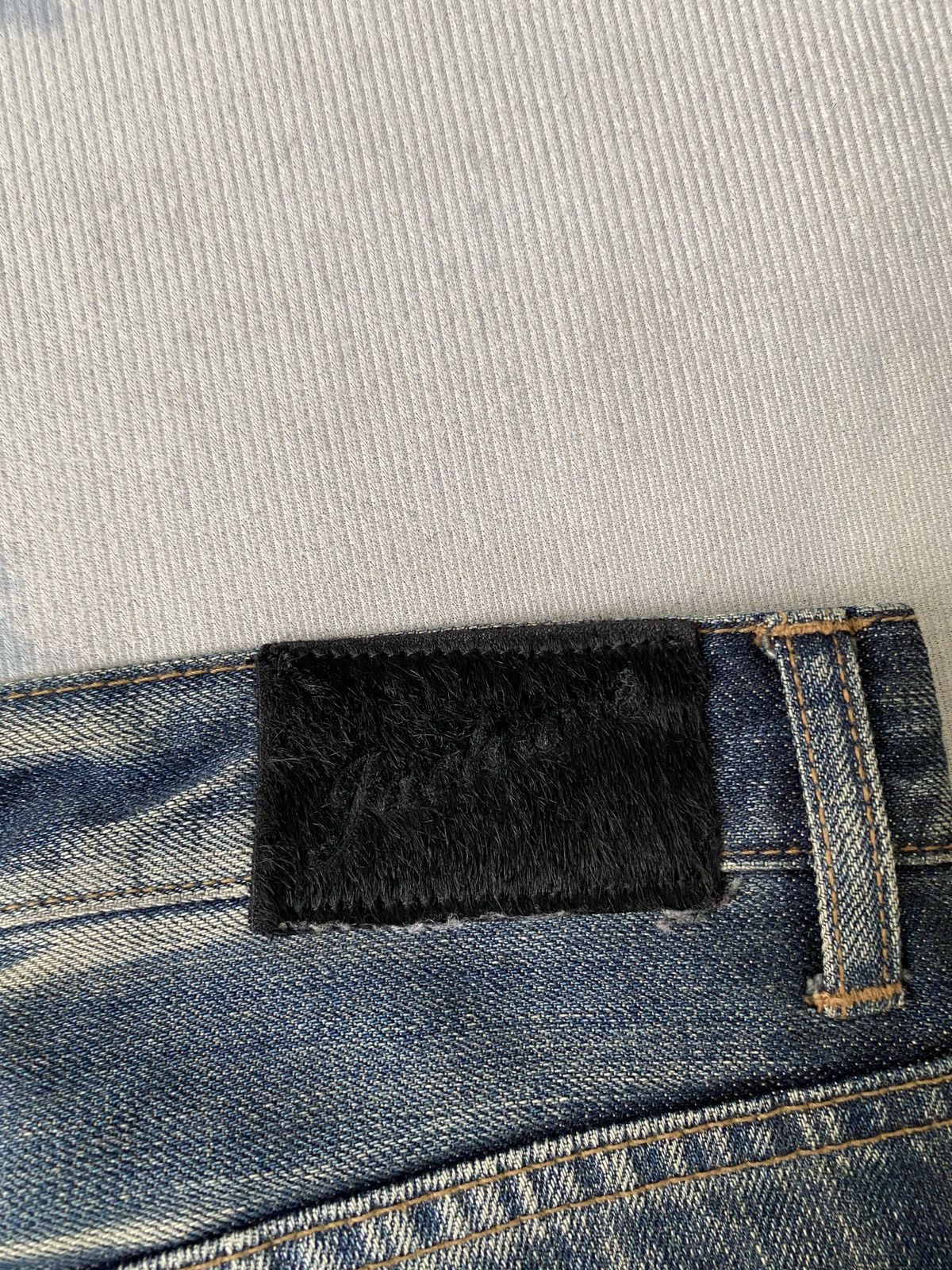 JACKROSE Jack Rose Japan Blue Faded Rusty Claw Marks Denim Size US 32 / EU 48 - 19 Thumbnail