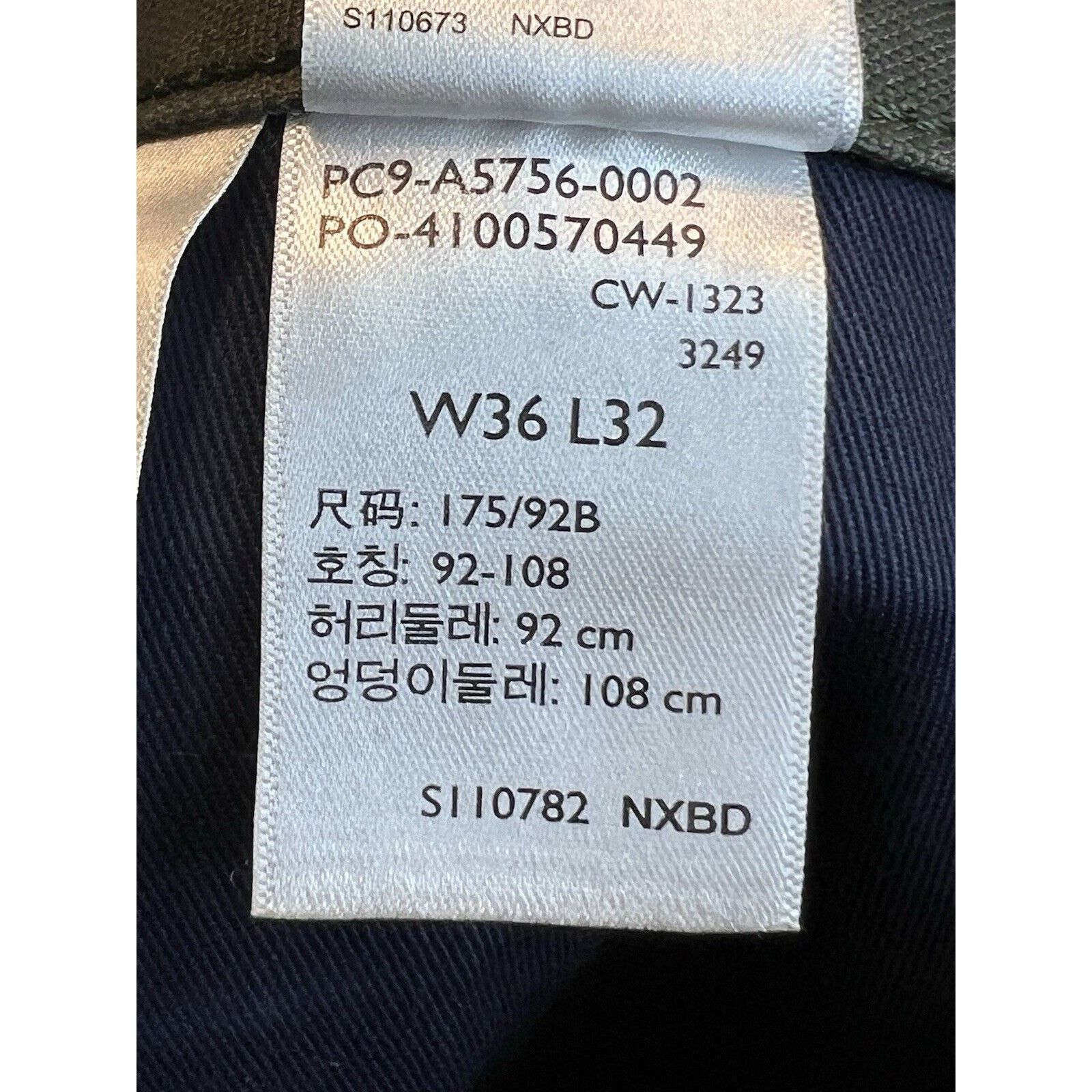 Levi's Levi’s Workwear Lot 565 Green Double Knee Pants Size 36x32 Size US 36 / EU 52 - 4 Thumbnail