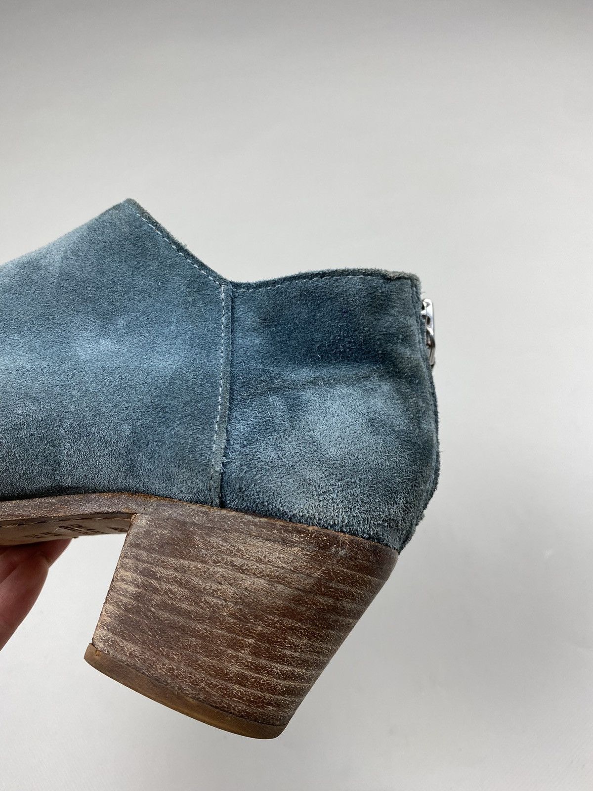 MoMA MOMA Ladies Leather Avant-garde Heeled Boots Shoes Size US 8.5 / IT 38.5 - 23 Thumbnail