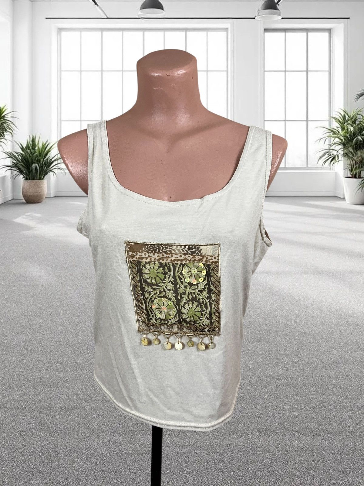 Joseph Ribkoff Joseph Ribkoff sleeveless blouse size L/XL Size L / US 10 / IT 46 - 1 Thumbnail