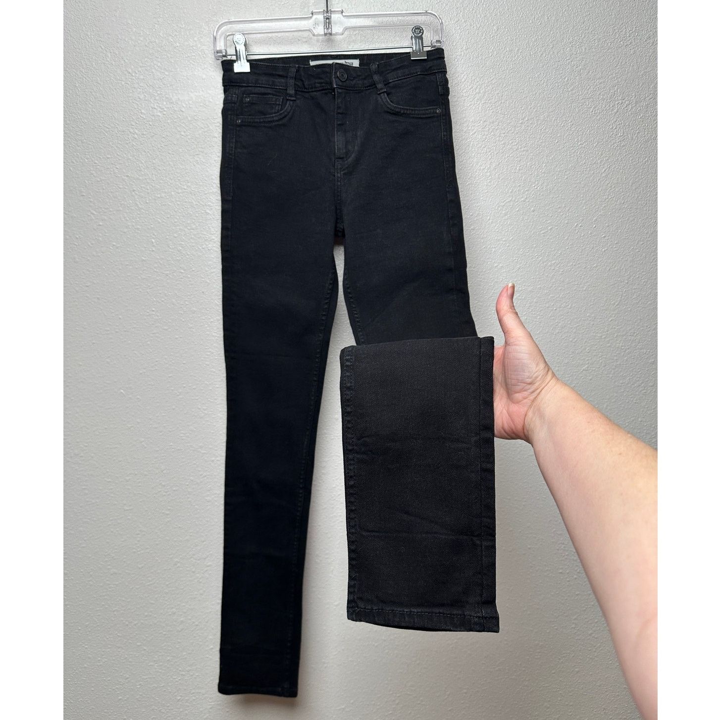 Zara Zara Trafaluc Black High Rise Skinny Jeans Womens US 6 Size 28" / US 6 / IT 42 - 1 Thumbnail