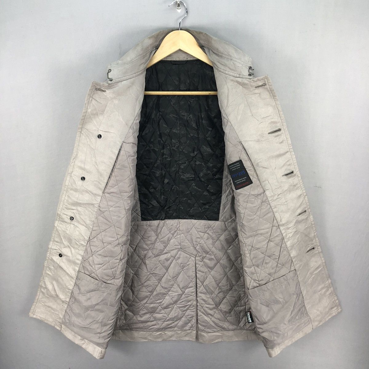 Nicole Club Vintage Nicole Club For Men Thinsulate Moleskine Long Jacket Size US S / EU 44-46 / 1 - 5 Thumbnail
