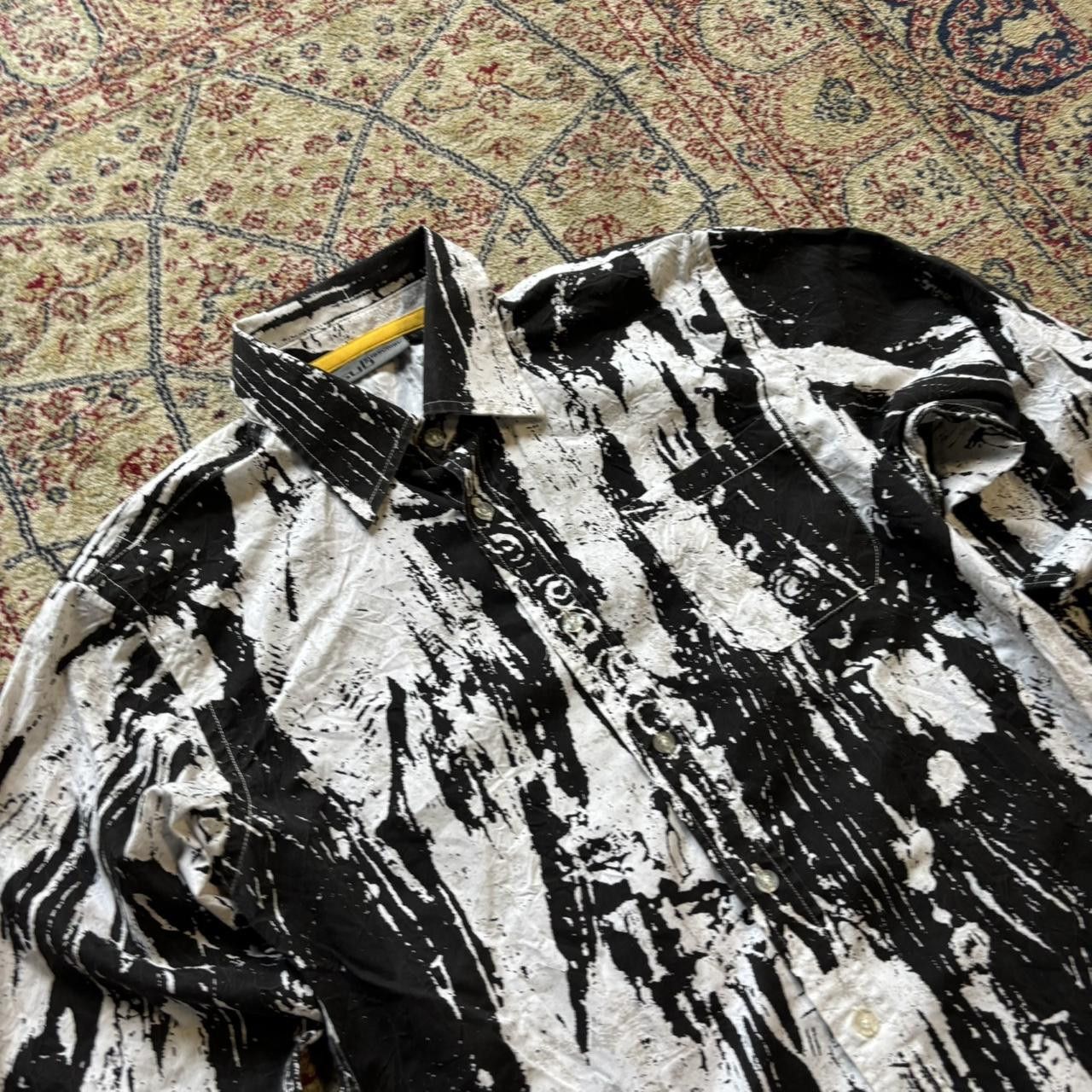 Japanese Brand × Vintage Paint splatter shirt Size US S / EU 44-46 / 1 - 3 Thumbnail