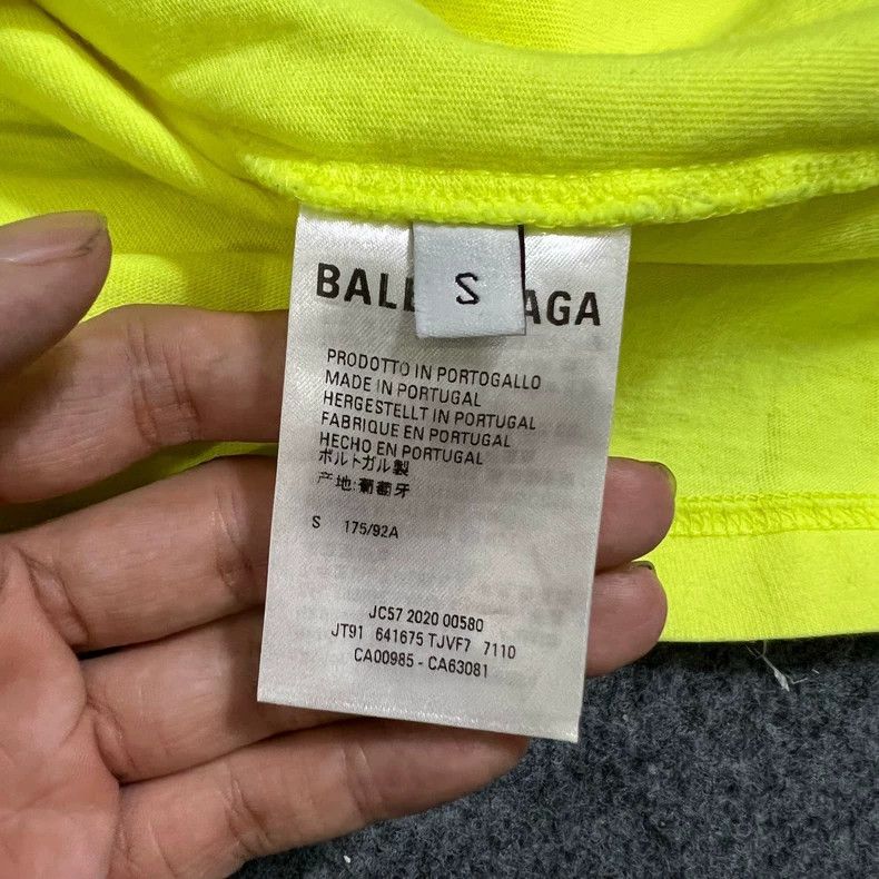 Balenciaga Balenciaga Wave Short Sleeve T-Shirt Size S Size US S / EU 44-46 / 1 - 7 Thumbnail