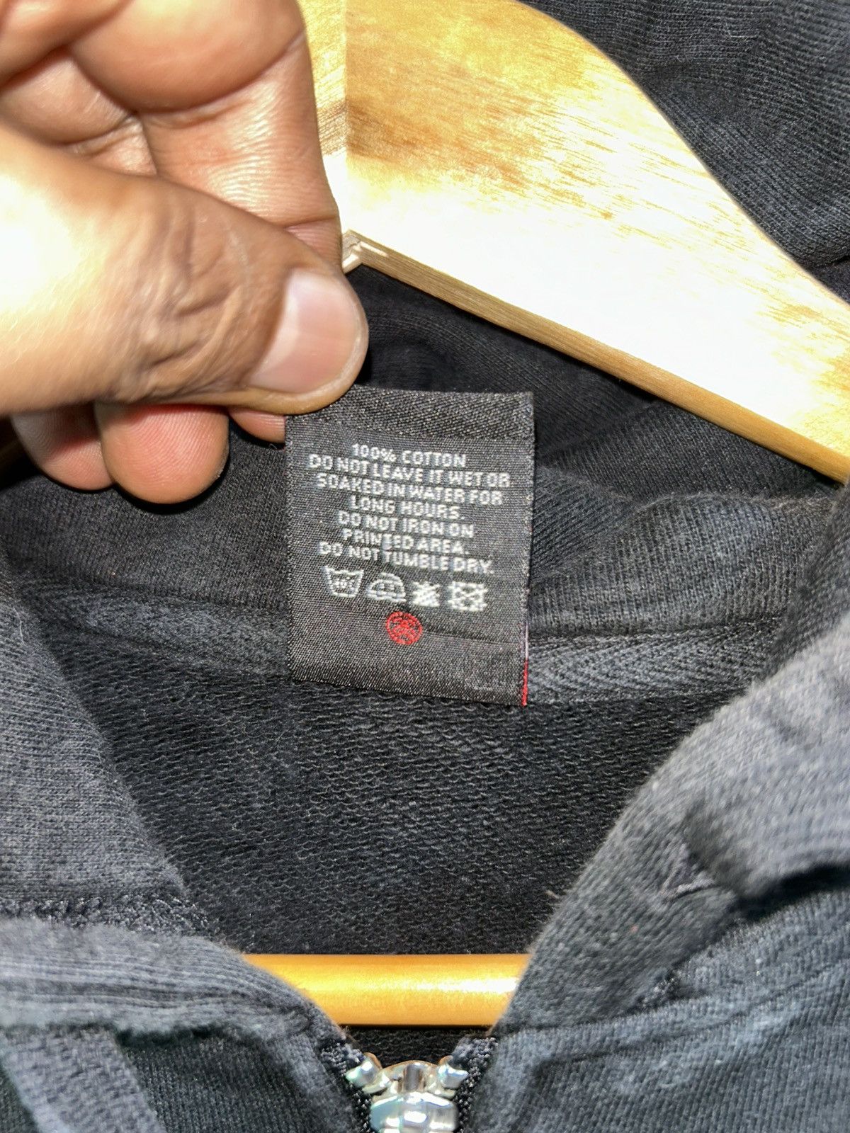 Stussy Basic Logo Zip Up Hoodie Size US L / EU 52-54 / 3 - 10 Thumbnail