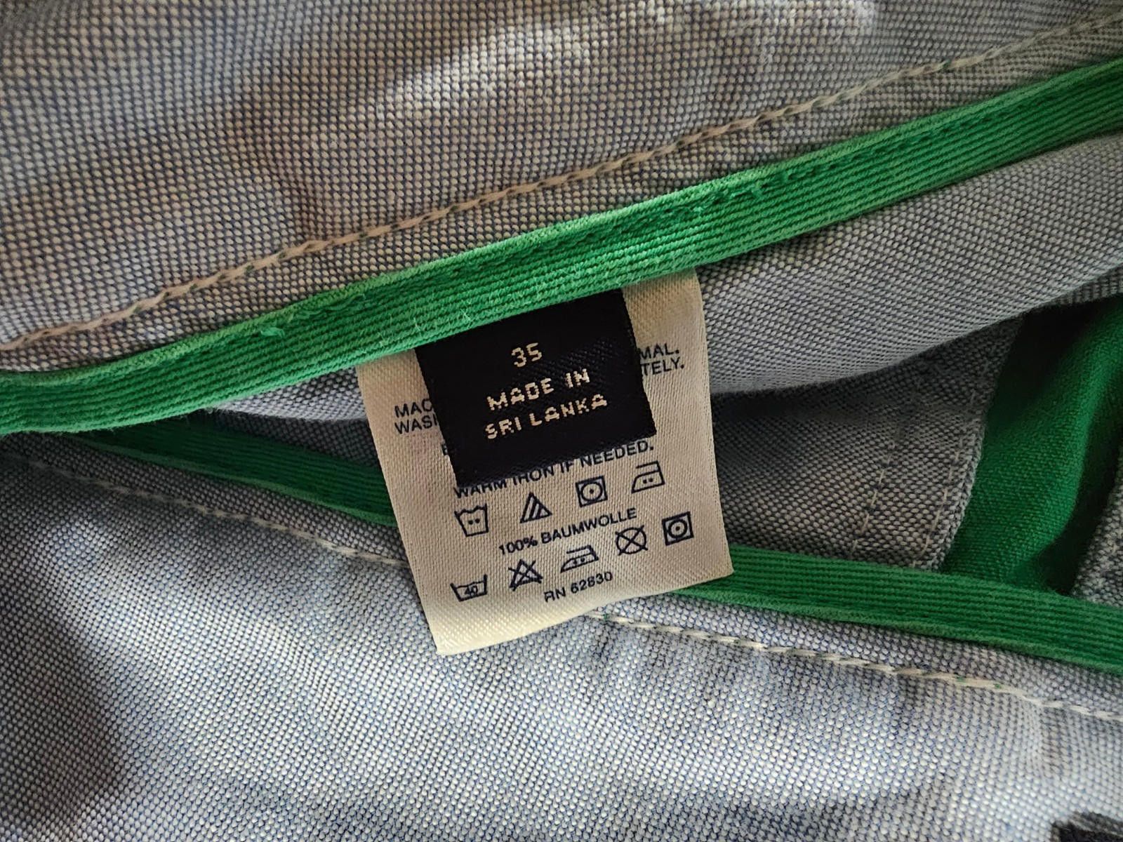 Lands' End Lands End Cargo Shorts Size 35 Green Size US 35 - 5 Thumbnail