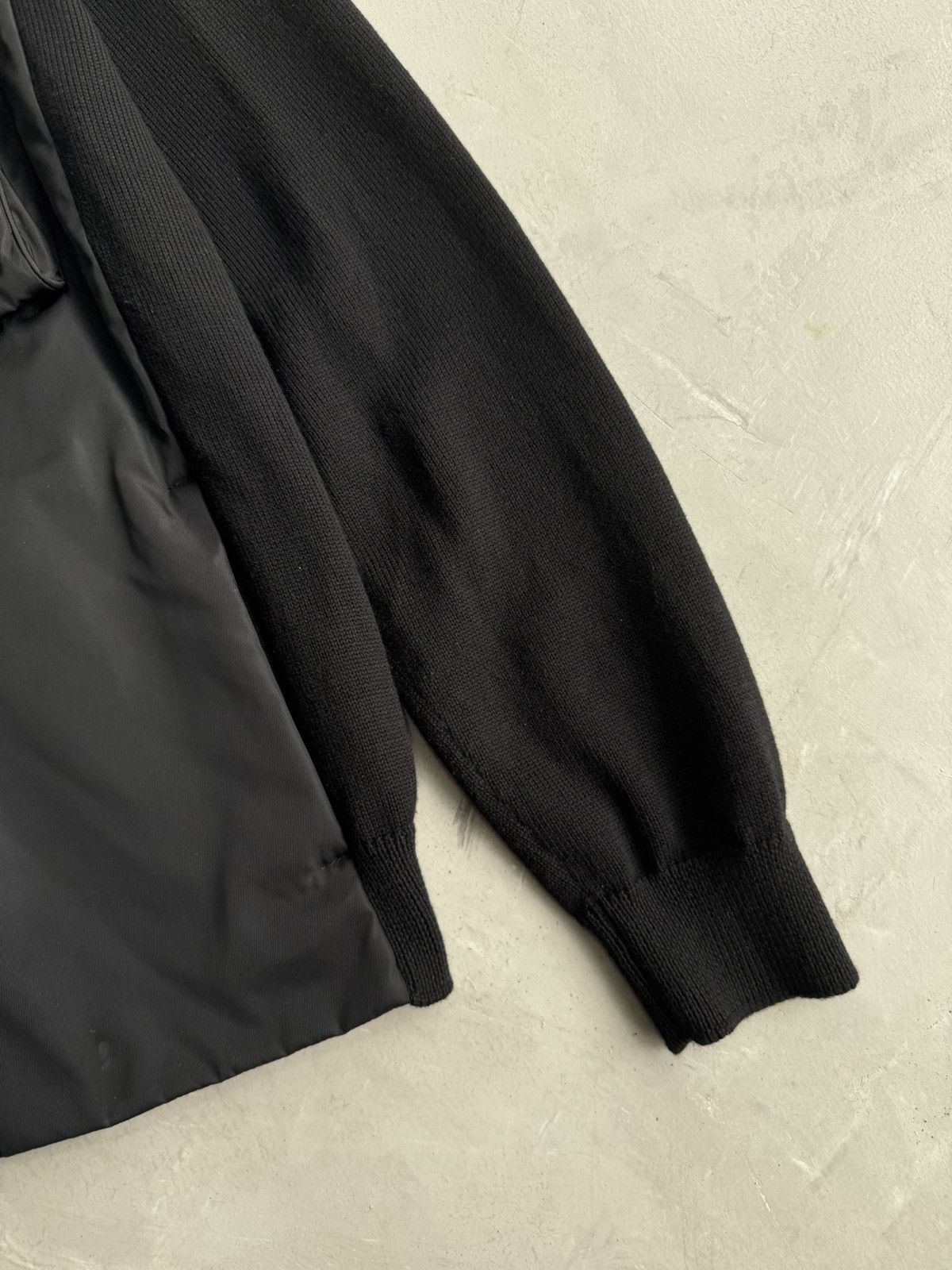 Prada Prada - Re-Nylon Plated Wool Zip Jacket Size US L / EU 52-54 / 3 - 4 Thumbnail