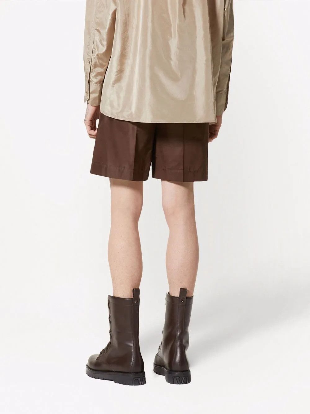 Valentino o1y0525 Short in Chocolate Brown Size US 36 / EU 52 - 5 Thumbnail