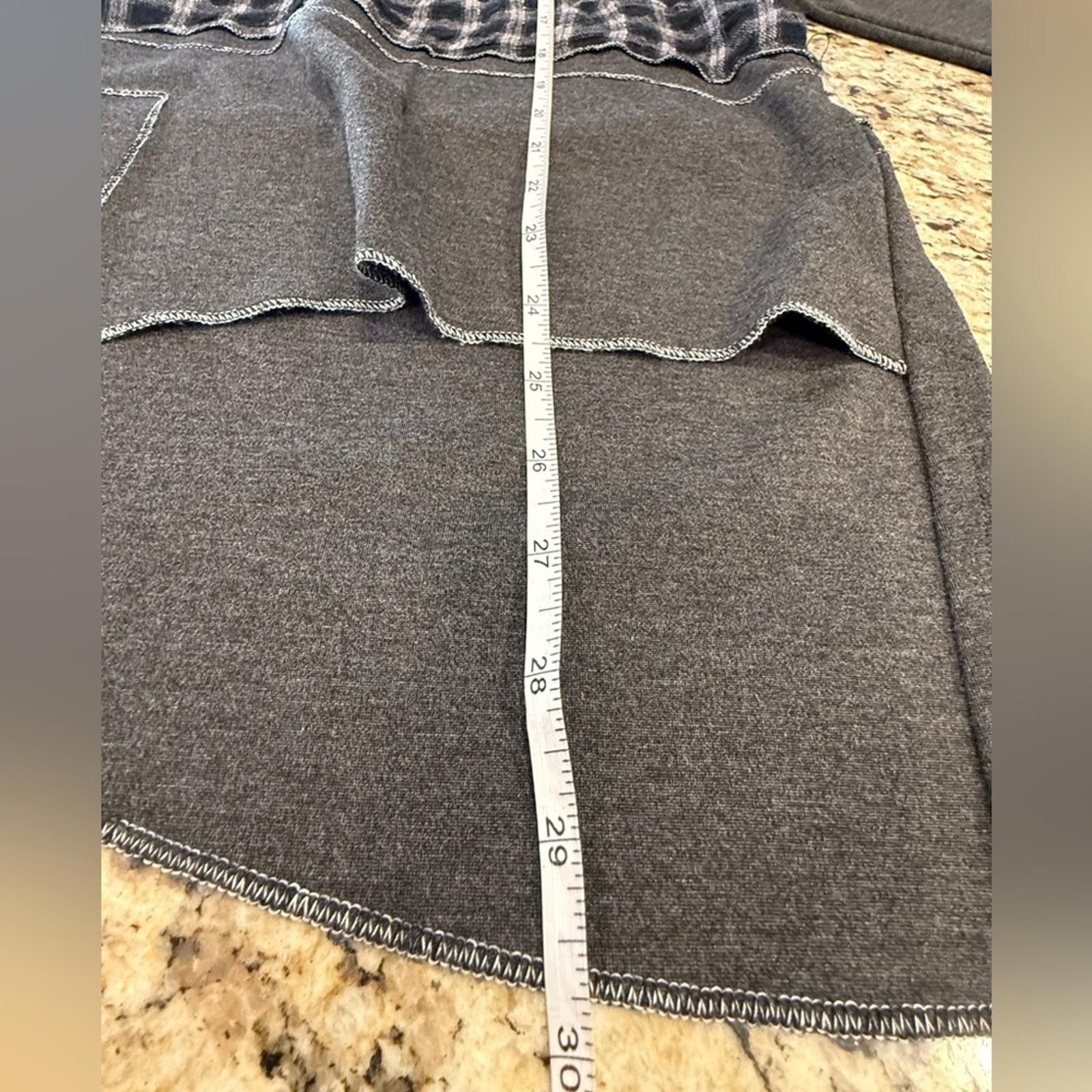 Ximon Lee Xiao gray patchwork chunky sweatshirt sweater SZ LG Size L / US 10 / IT 46 - 8 Thumbnail