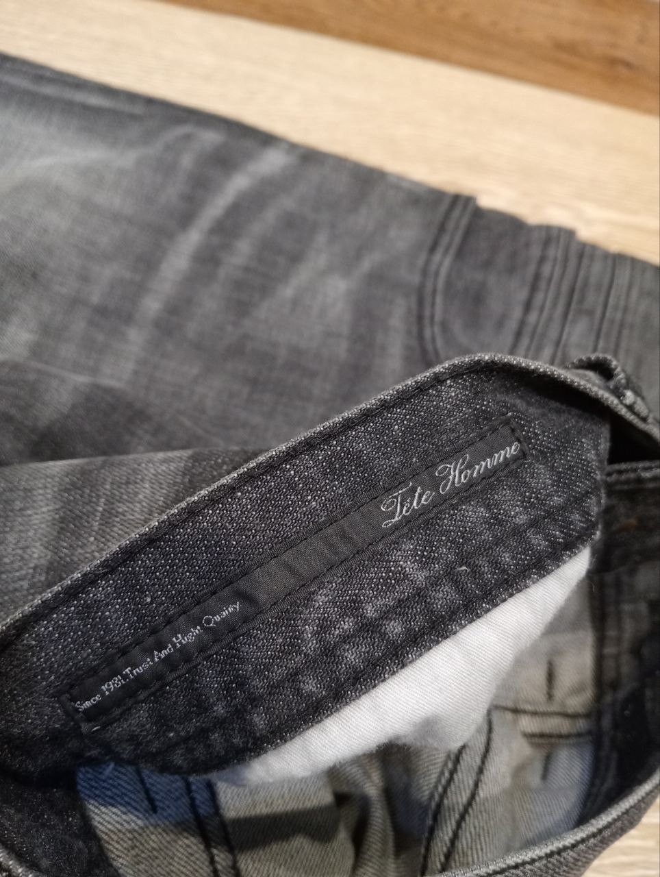 Tete Homme TETE HOMME ISSEY MIYAKE DENIM JEANS Size US 34 / EU 50 - 7 Thumbnail