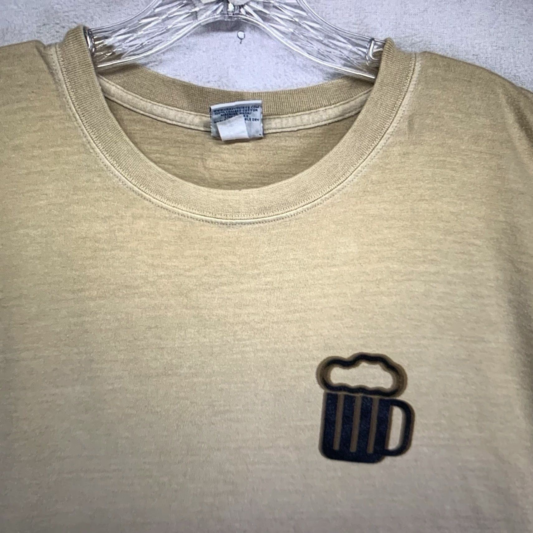 Vintage VINTAGE Crazy Shirts Beer T-Shirt Men XL Short Sleeve Cotton Humor Dad Joke Graphic 2010s Size US XL / EU 56 / 4 - 6 Thumbnail