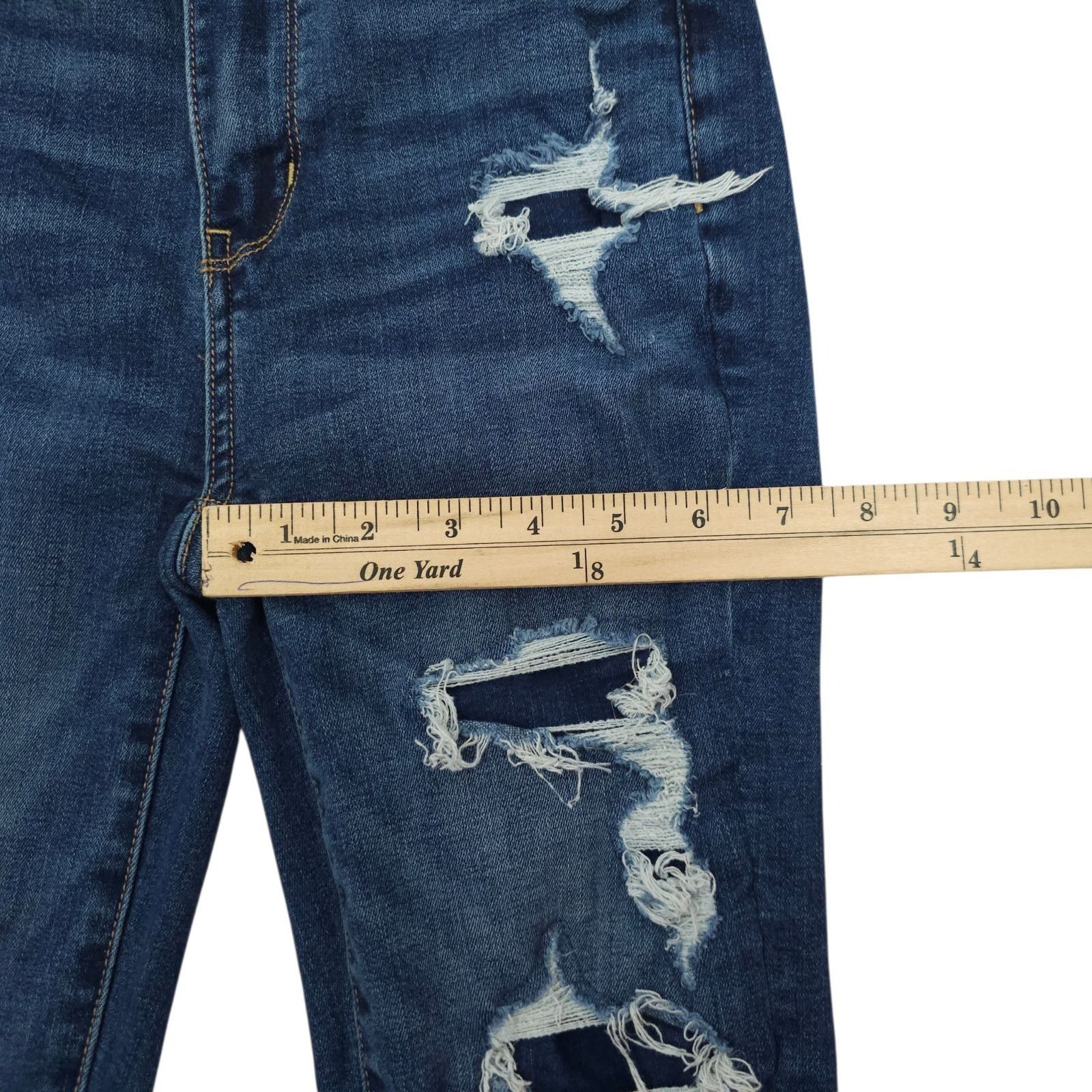 American Eagle Outfitters American Eagle Next Level Stretch Super Hi-Rise Jegging Sz 0 Size 25" / US 0 / IT 36 - 6 Thumbnail
