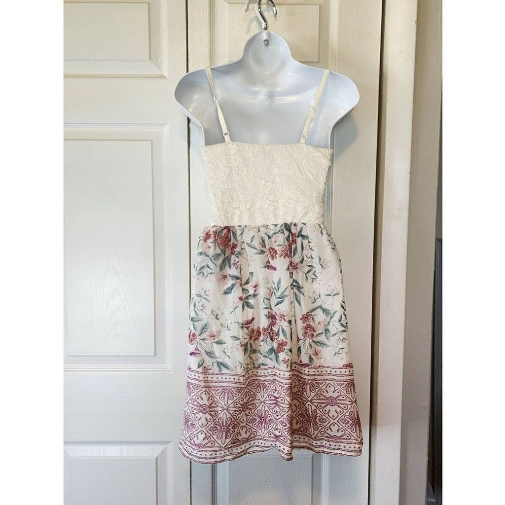 Other Lily Rose Floral Sundress Size L / US 10 / IT 46 - 4 Thumbnail
