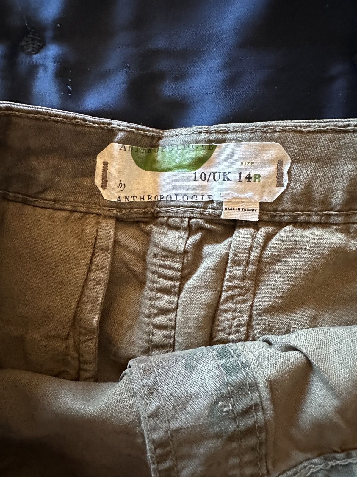 Anthropologie Camo Army Mini Skirt Size 32" / US 10 / IT 46 - 7 Thumbnail