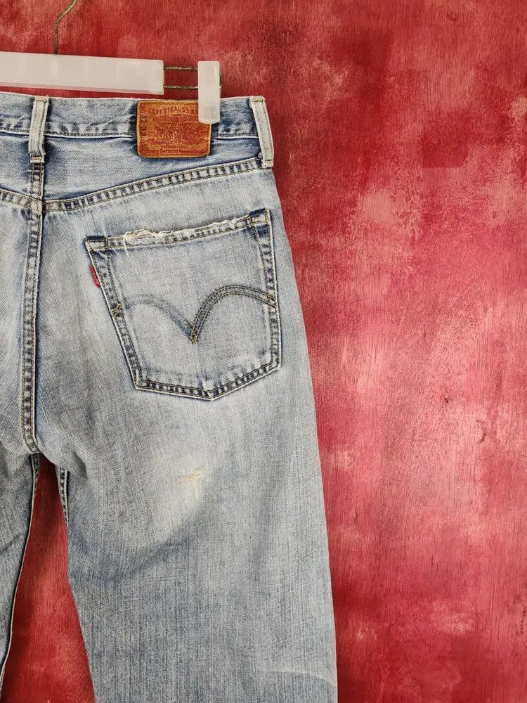 Levi's DL Levi's Blue Faded Distressed Ripped Jeans #S1853 Size US 32 / EU 48 - 12 Thumbnail