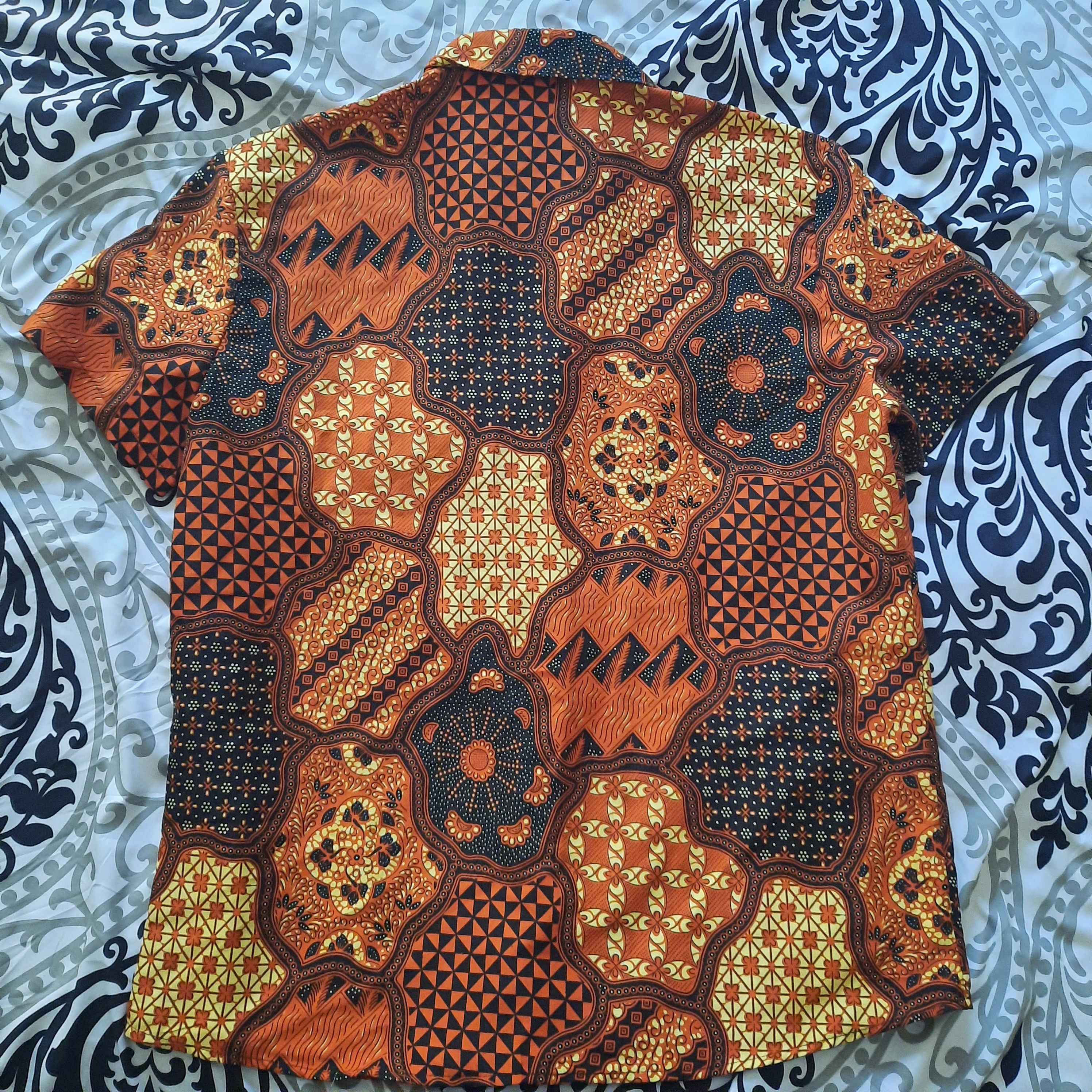 Asos Abstract geometric button up shirt Size US M / EU 48-50 / 2 - 3 Thumbnail