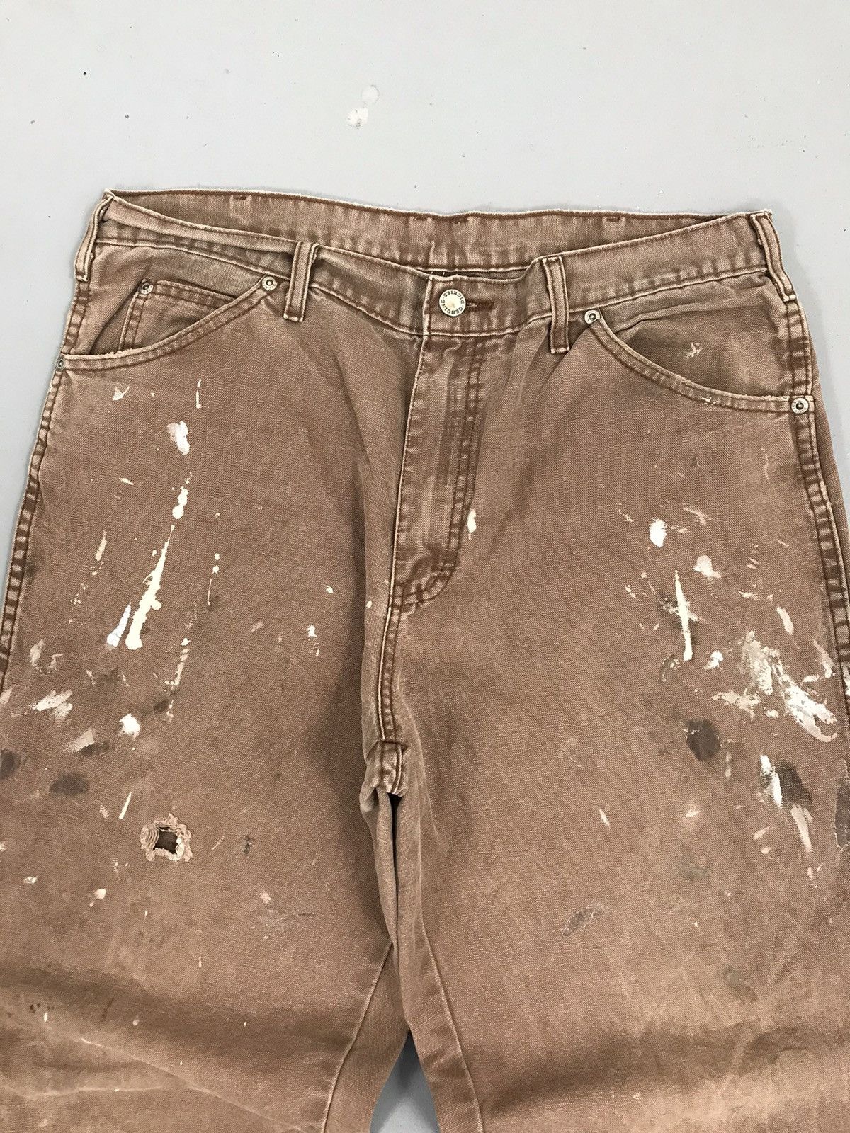 Dickies × Vintage Vintage Dickies carpenter faded denim Size US 34 / EU 50 - 5 Thumbnail