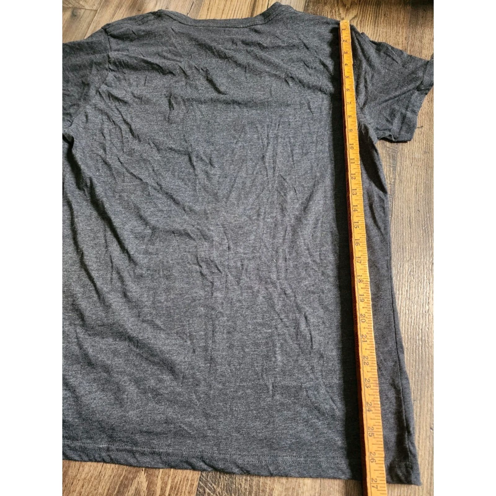 Vintage Womens Crazy Dog Tshirts T-Shirt Short Sleeve Round Neck XL Gray Cotton Blend Nerdy Ed Ger Poe Boy Funny Rock Lyrics Queen Vintage No Size XL / US 12-14 / IT 48-50 - 2 Thumbnail