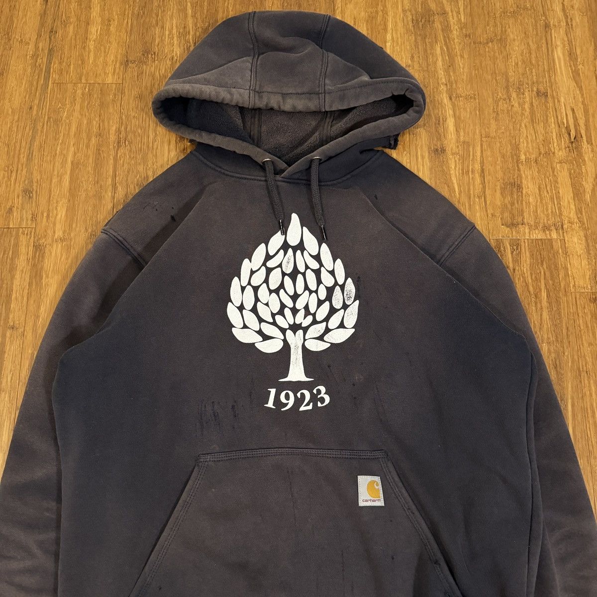 Carhartt Carhartt Sun Faded Thrashed Distressed Hoodie ERD Grunge Size US M / EU 48-50 / 2 - 4 Thumbnail