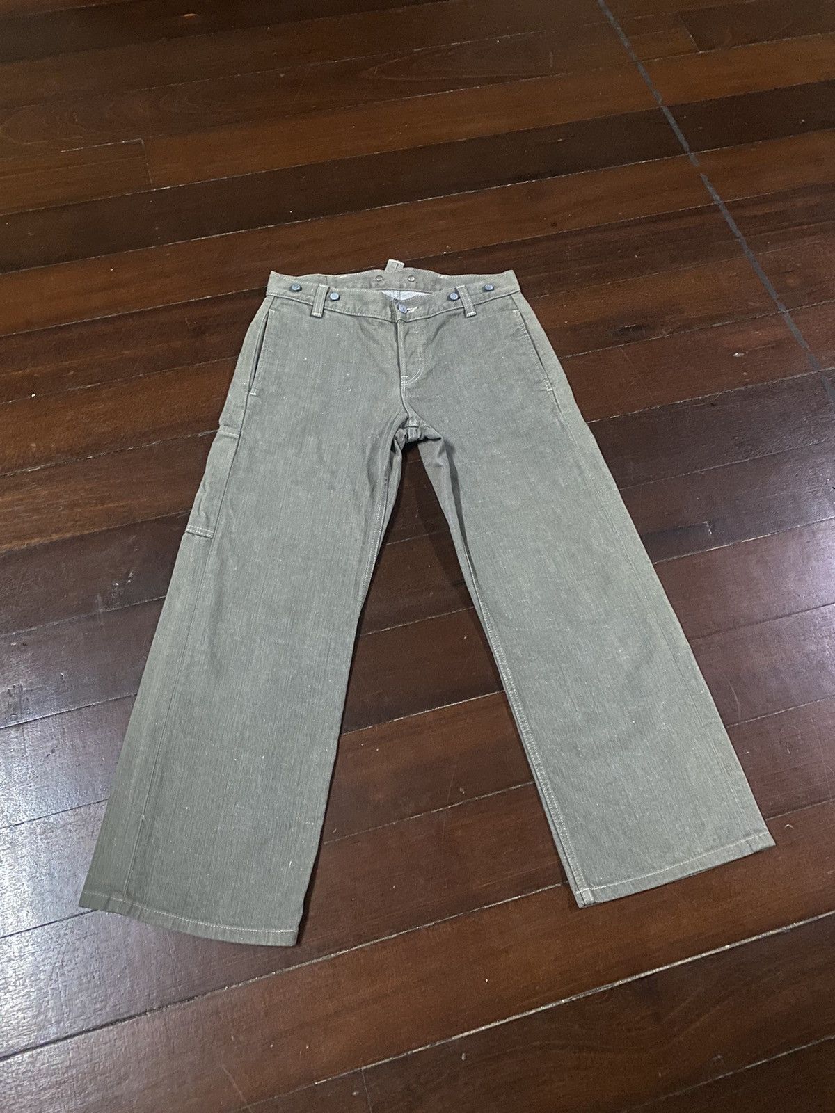 Margaret Howell FIRE 🔥 EDWIN X MARGARET HOWELL CARPENTER WIDE LEG BAGGY Size US 32 / EU 48 - 1 Thumbnail
