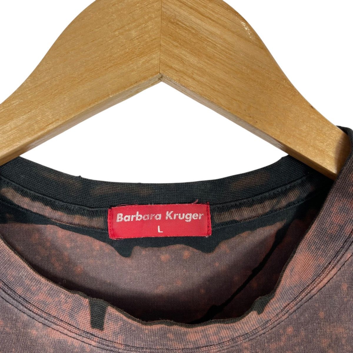 Barbara Kruger Barbara Kruger “Business as Usual” Graphic Acid Wash T-Shirt Size US L / EU 52-54 / 3 - 3 Thumbnail