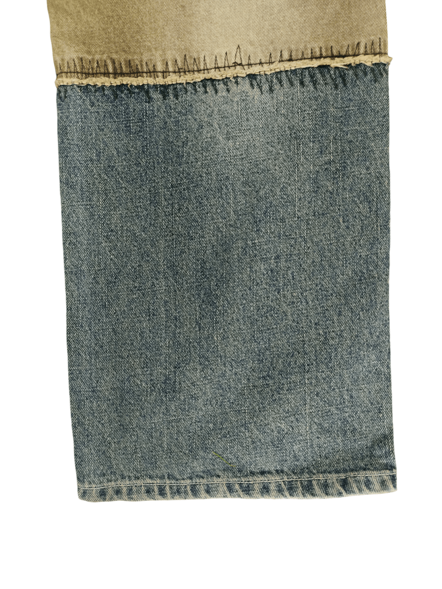 Phat Farm Crazy Vintage Y2k Phat Farm Patchwork Jnco Style Baggy Jeans Size US 35 - 14 Thumbnail