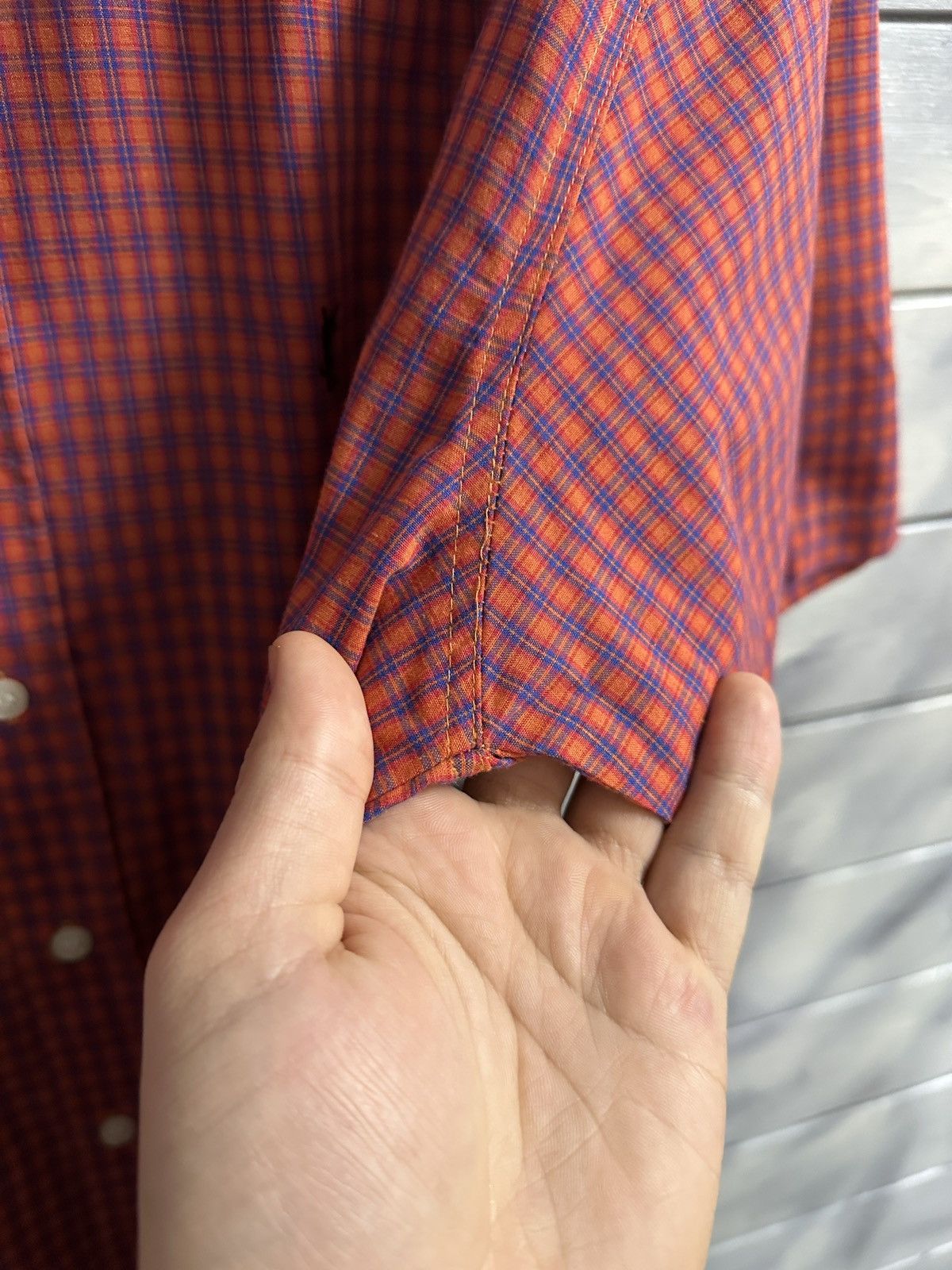 Yves Saint Laurent Rare Luxury Yves Sant Laurent Shirt Button 80’s Vintage Size US L / EU 52-54 / 3 - 4 Thumbnail