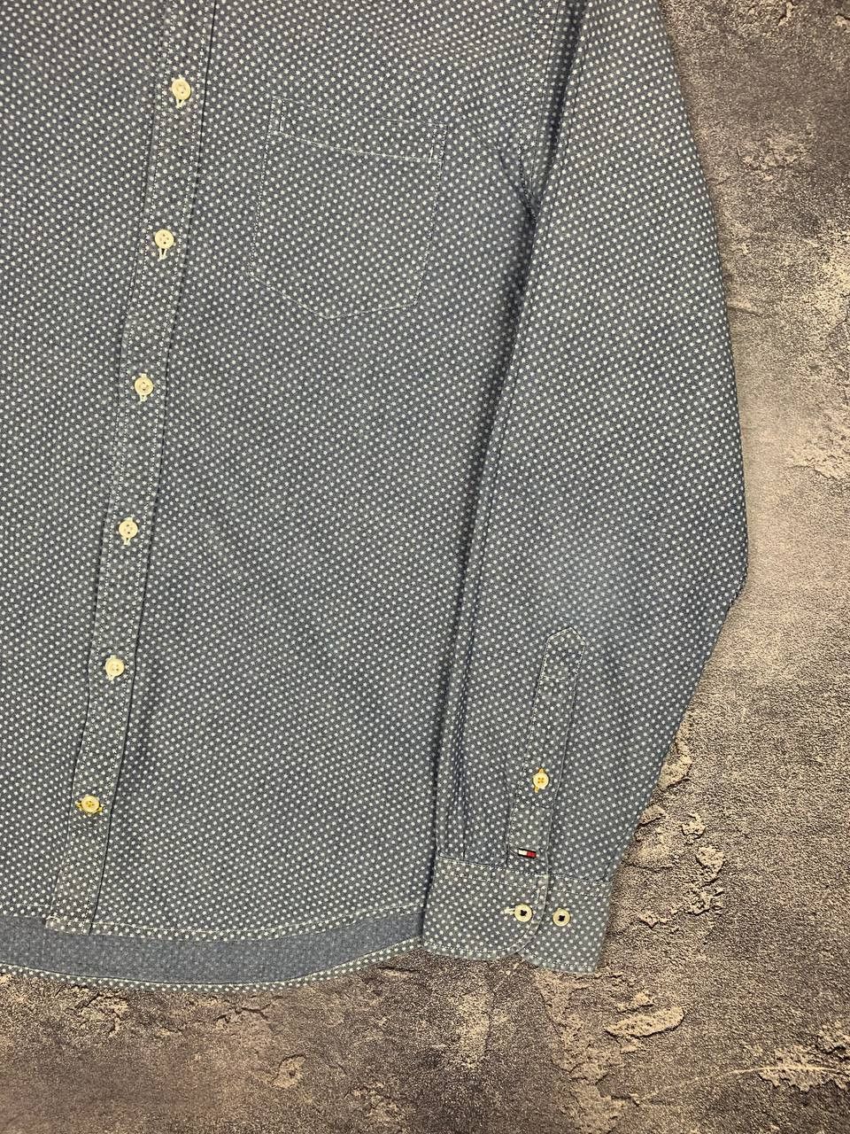 Tommy Hilfiger Tommy Hilfiger Men’s Shirt Size L Gray Polka Dot Size US L / EU 52-54 / 3 - 5 Thumbnail