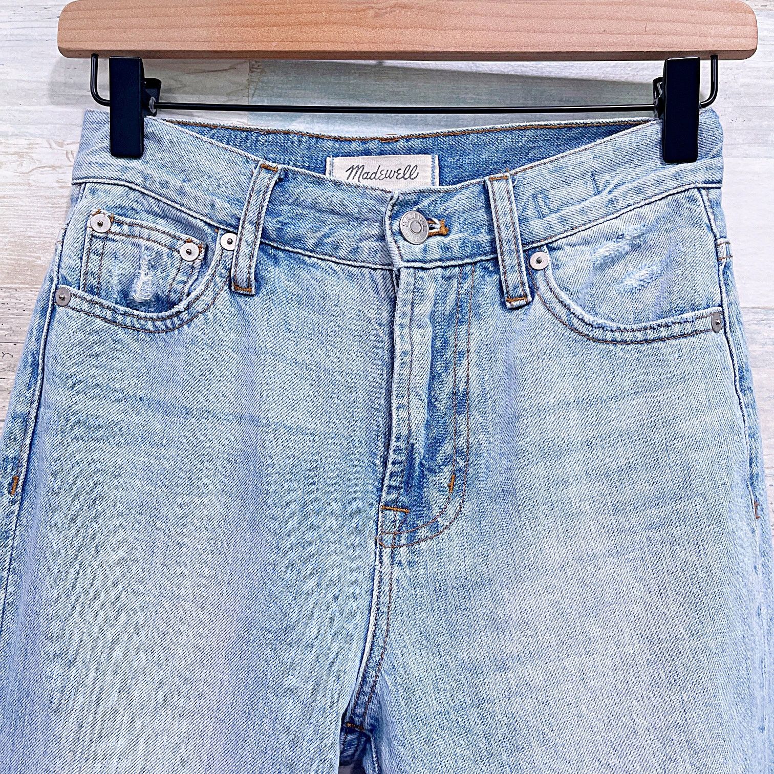 Madewell Madewell Perfect Vintage Jean Fitzgerald Wash High Rise 23 Size 23" - 2 Thumbnail