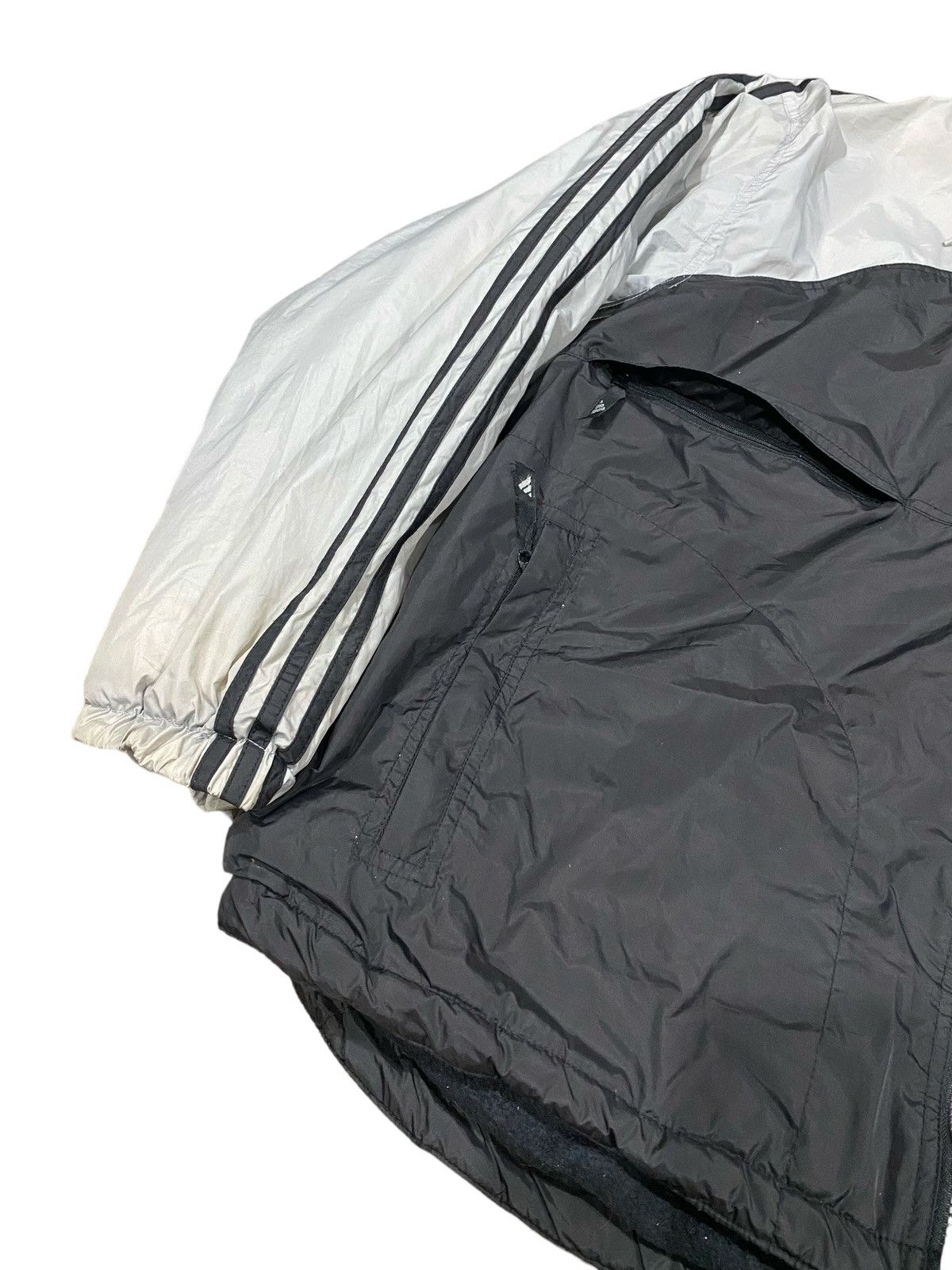 Vintage Vintage 90s ADIDAS Zipper Hoodie (L) Size US L / EU 52-54 / 3 - 5 Thumbnail