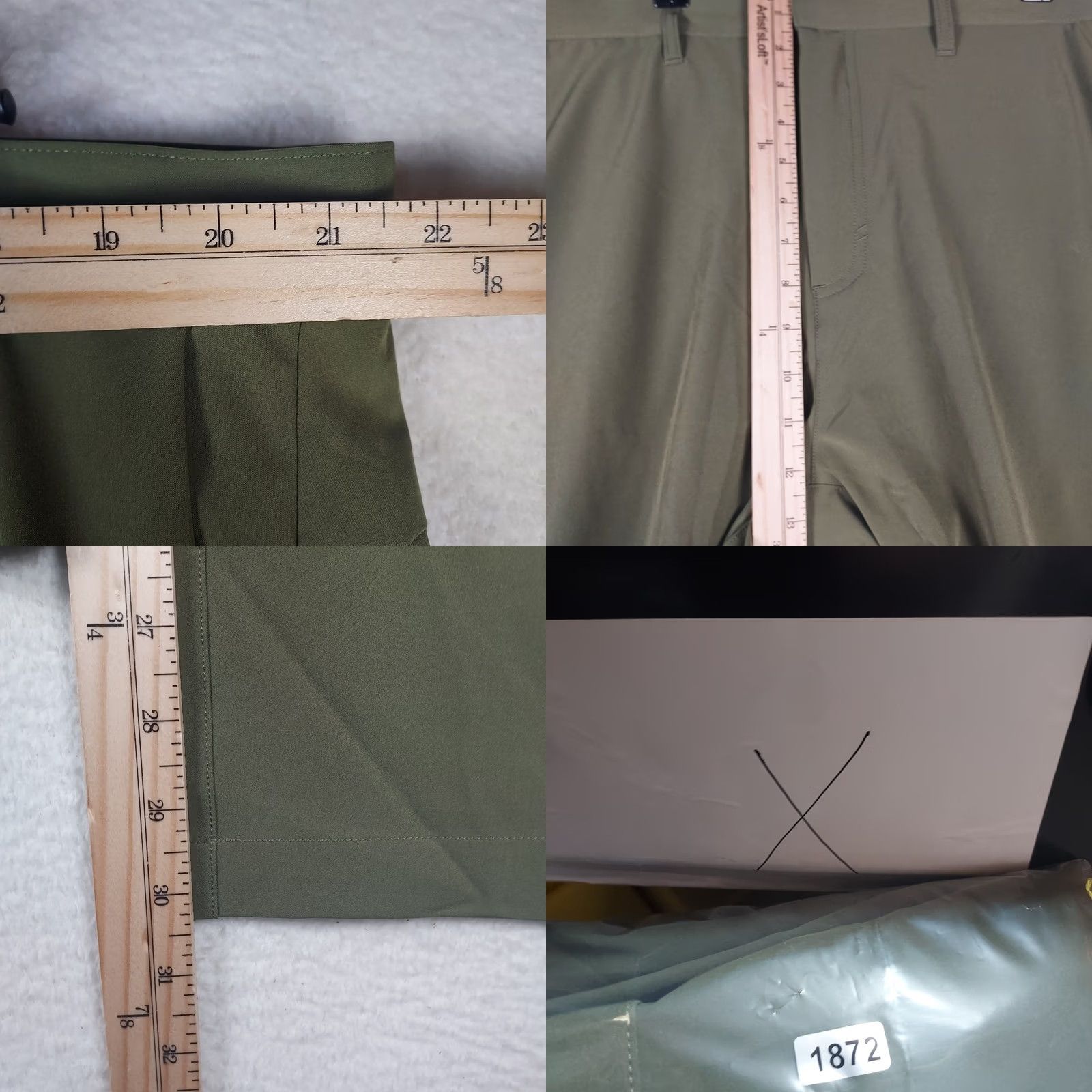 Fabletics Fabletics Pants Mens 42x32 Olive Performance Stretch Casual Athletic Size US 42 / EU 58 - 8 Thumbnail