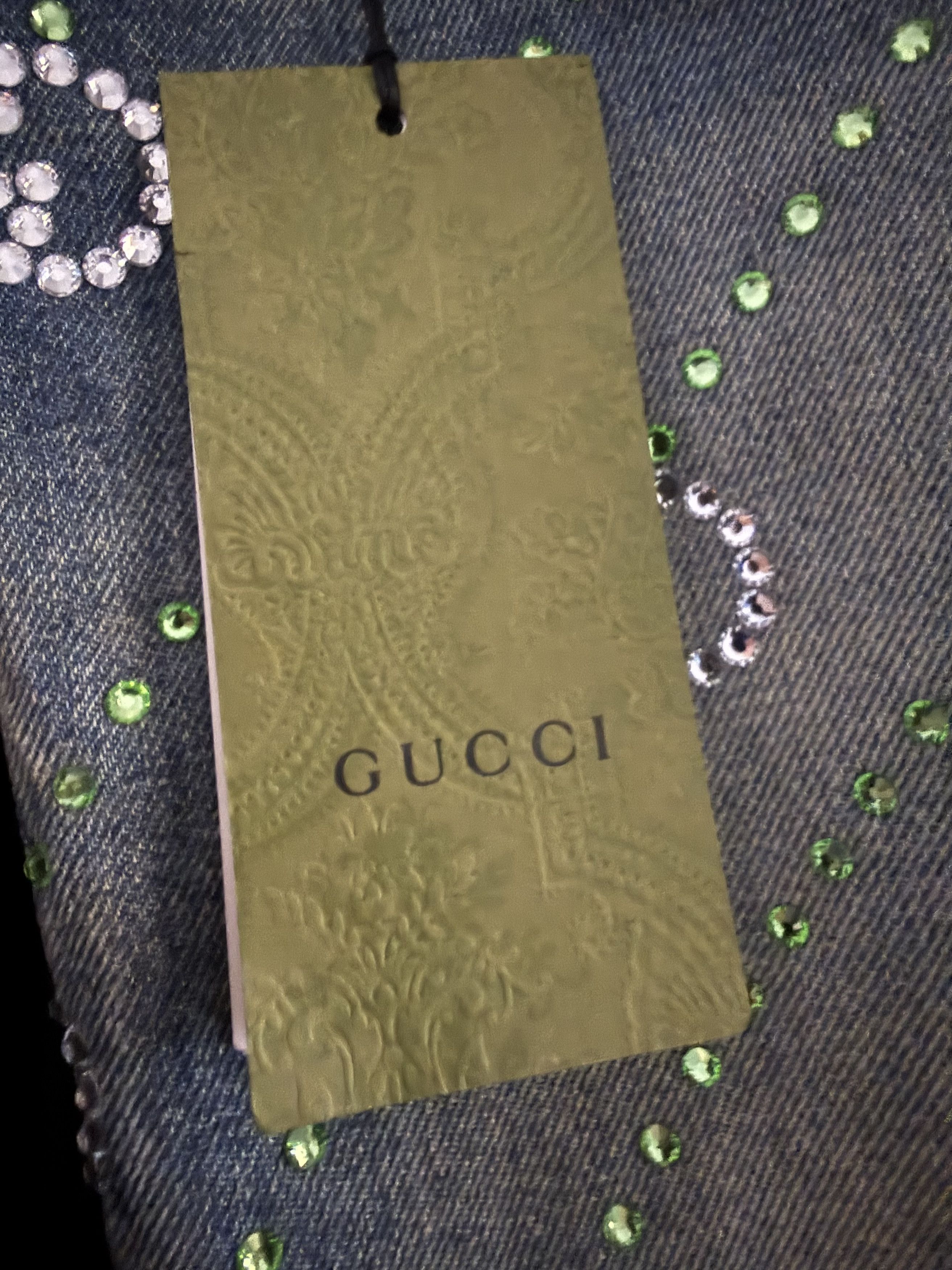 Gucci Runway Fw23/24 Interlocking G Embellished Jeans Size US 32 / EU 48 - 20 Thumbnail