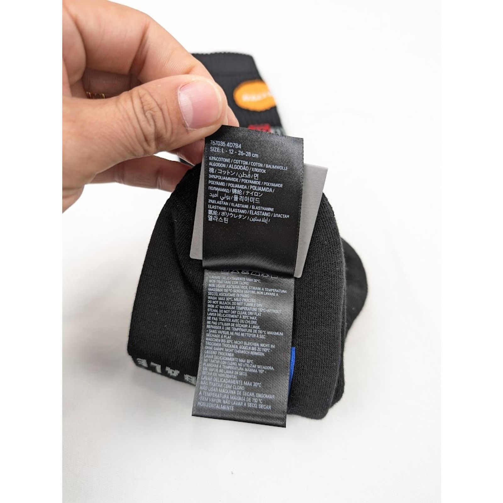 Balenciaga o1rshd1 Size: XL / Socks League Socks 1000 in Black Size ONE SIZE - 7 Thumbnail