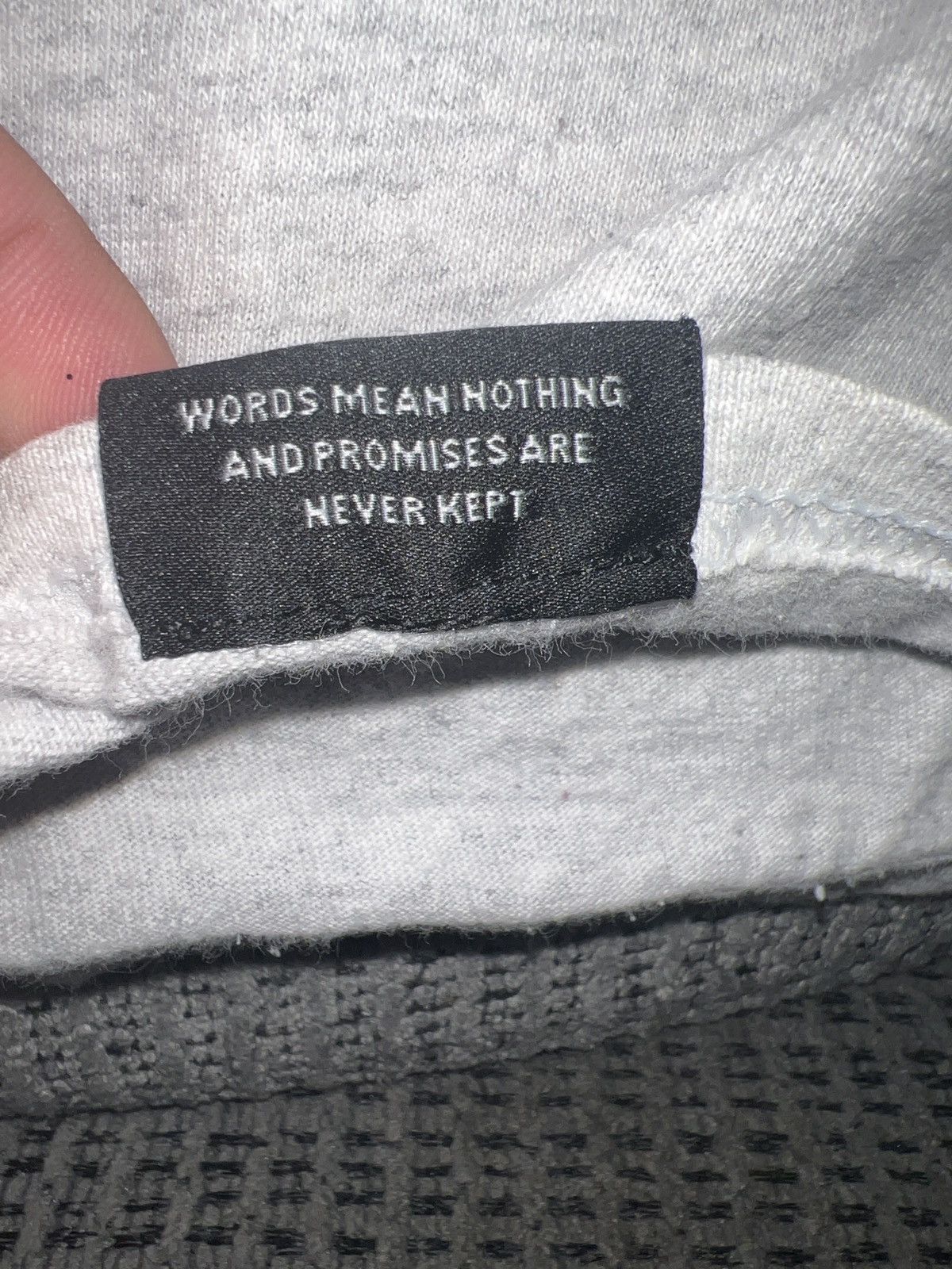 Broken Promises Co. Broken Promises Last Time Was The Last Time LS Tee Size US M / EU 48-50 / 2 - 6 Thumbnail