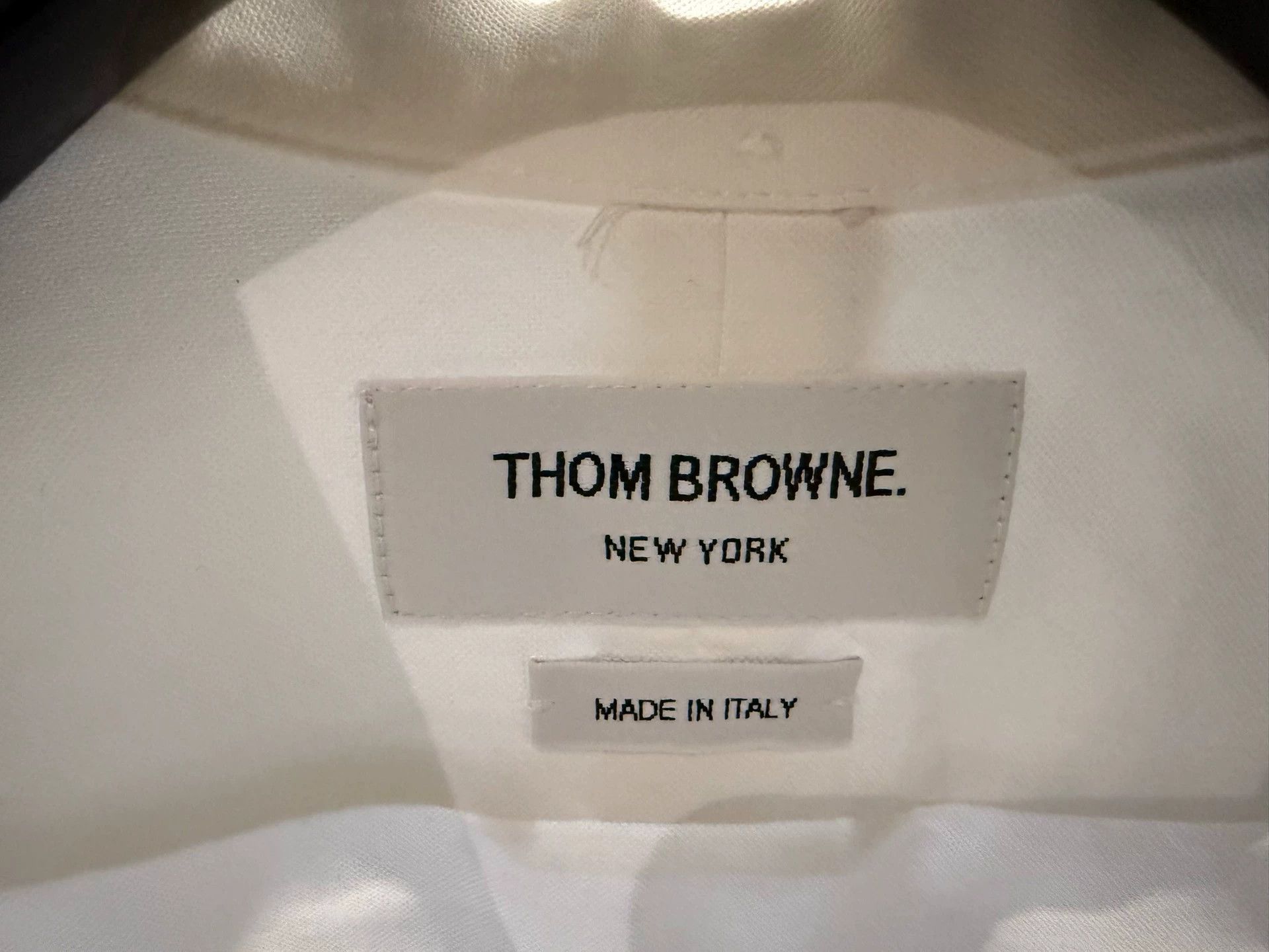 Thom Browne Thom Browne Women's Classic White Oxford Shirt Size 40 Size S / US 4 / IT 40 - 3 Thumbnail