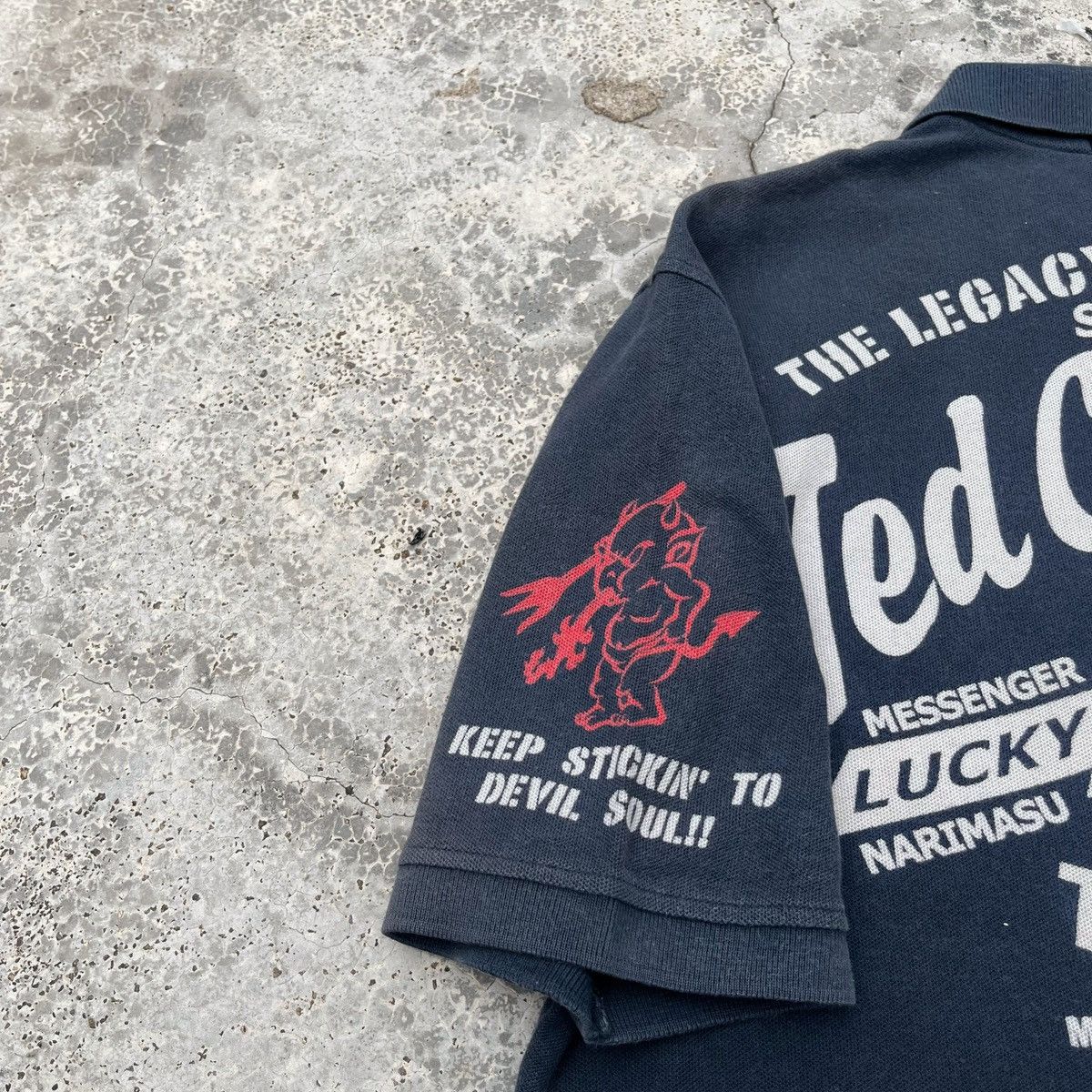 Tedman Tedman Ted Company Japanese Brand Nice Devil Print Out Size US L / EU 52-54 / 3 - 7 Thumbnail
