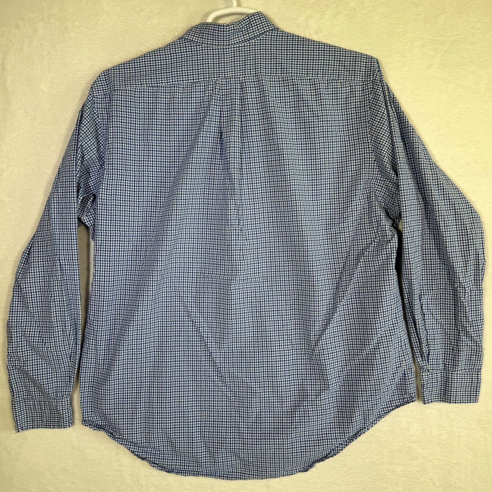 Ralph Lauren Ralph Lauren Shirt Mens XL Blue Checked Classic Fit Button-Down Long Sleeve Size US XL / EU 56 / 4 - 2 Thumbnail